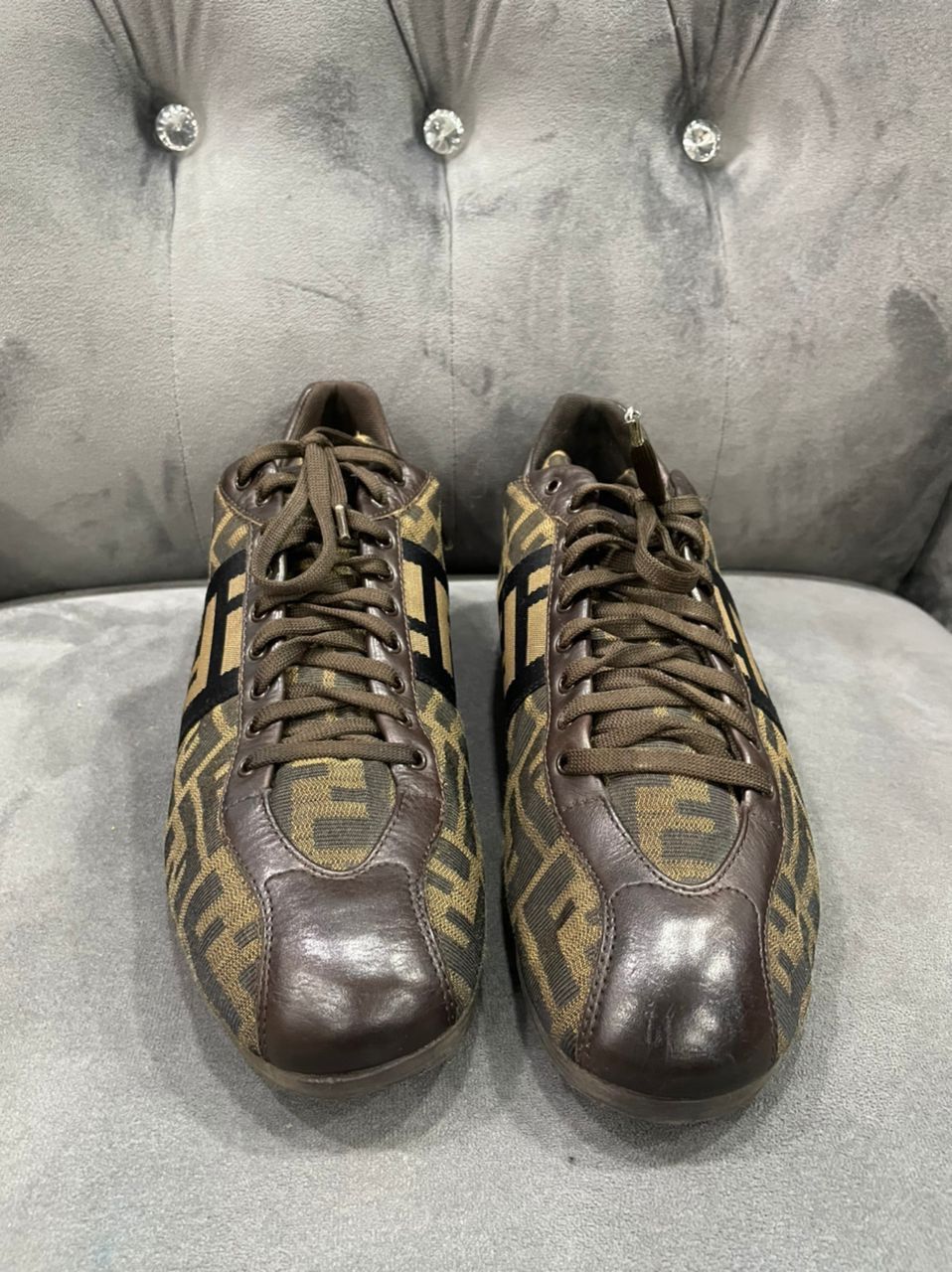 Fendi Authentic FENDI Shoes sneakers Size US 10 / EU 43 - 1 Thumbnail