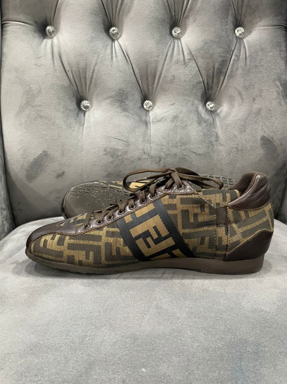 Fendi Authentic FENDI Shoes sneakers Size US 10 / EU 43 - 3 Thumbnail