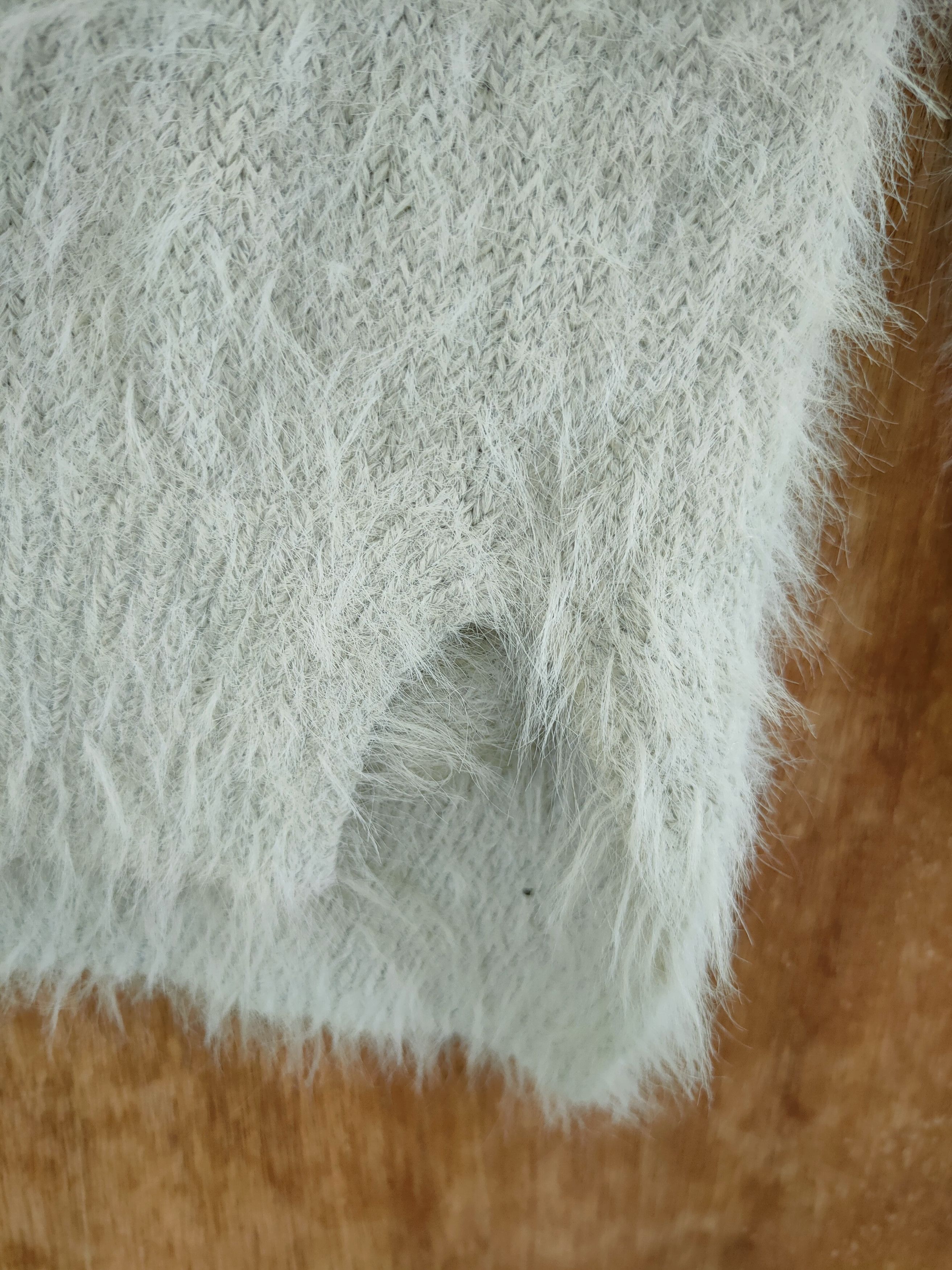 Japanese Brand DL Aix Les Bains mohair fur shag shaggy knitwear #46-491 Size US S / EU 44-46 / 1 - 6 Thumbnail