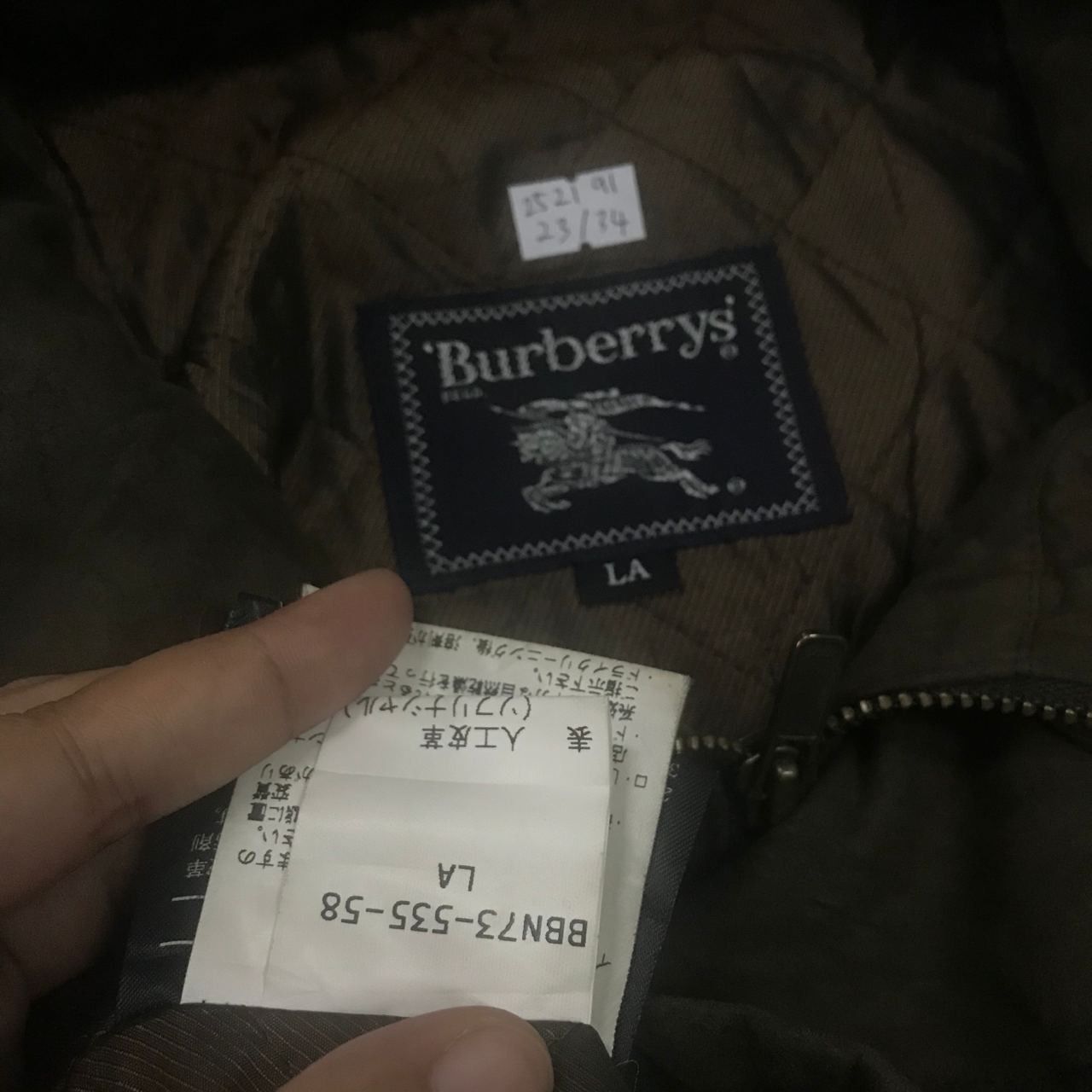 Burberry 🔥 Vintage 90's BURBERRY LONDON Velvet Coat Jacket Size US M / EU 48-50 / 2 - 8 Thumbnail