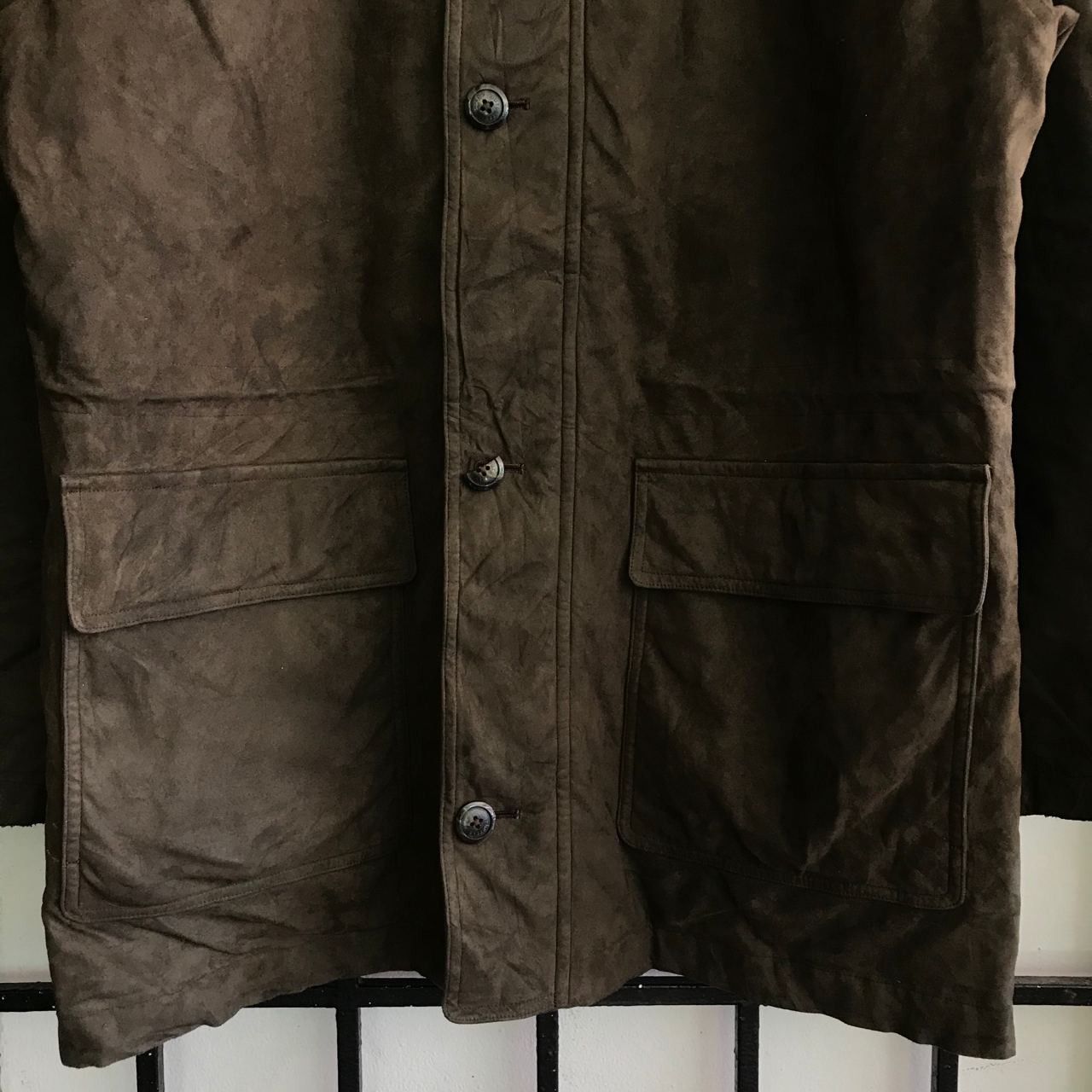 Burberry 🔥 Vintage 90's BURBERRY LONDON Velvet Coat Jacket Size US M / EU 48-50 / 2 - 3 Thumbnail