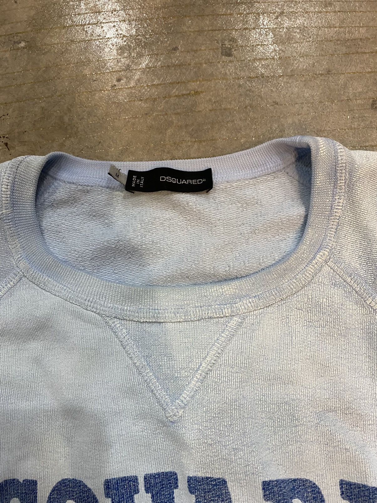 Dsquared2 AW2010 Dsquared wax logo sweatshirt Size US M / EU 48-50 / 2 - 8 Thumbnail