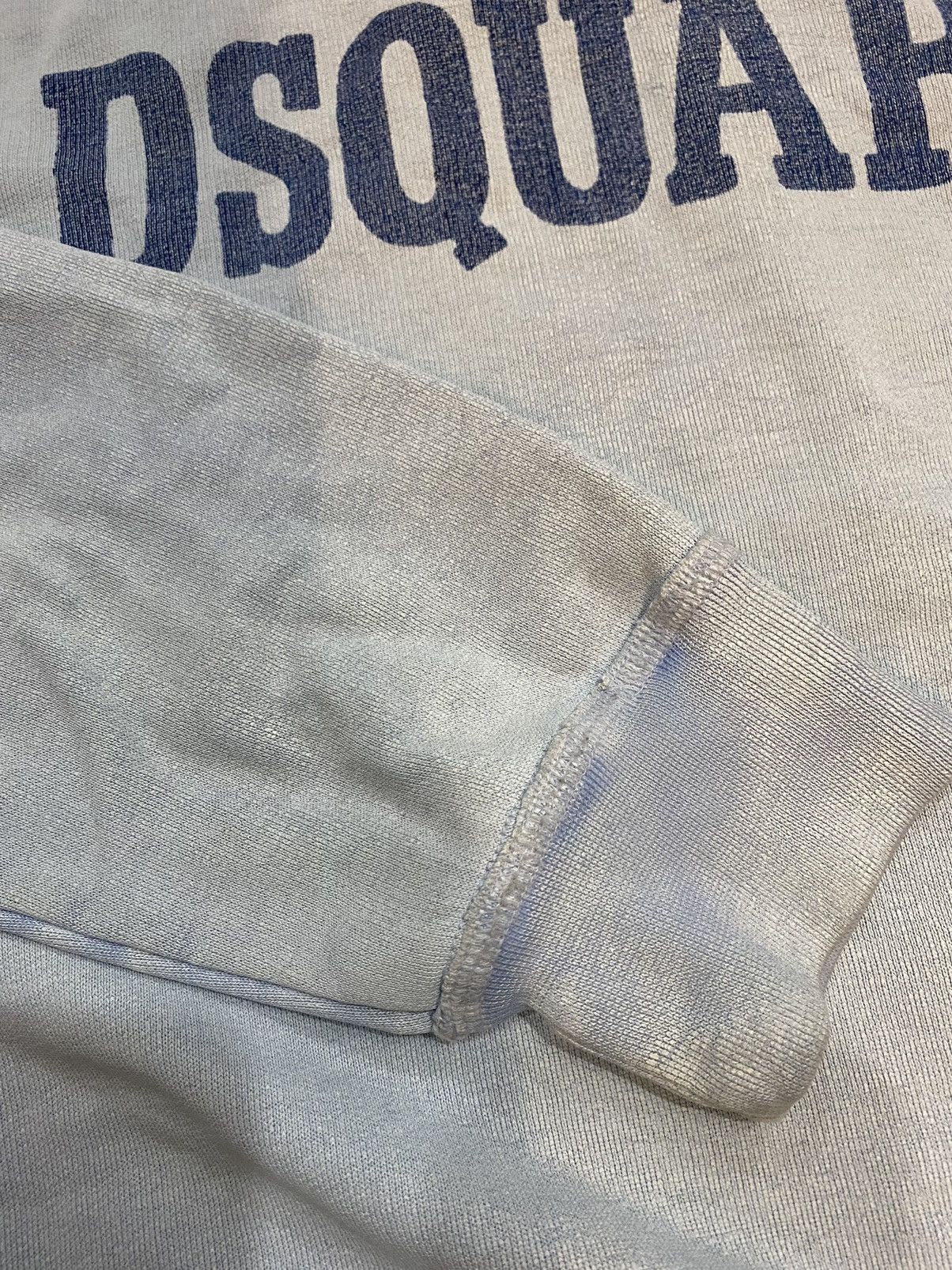Dsquared2 AW2010 Dsquared wax logo sweatshirt Size US M / EU 48-50 / 2 - 6 Thumbnail