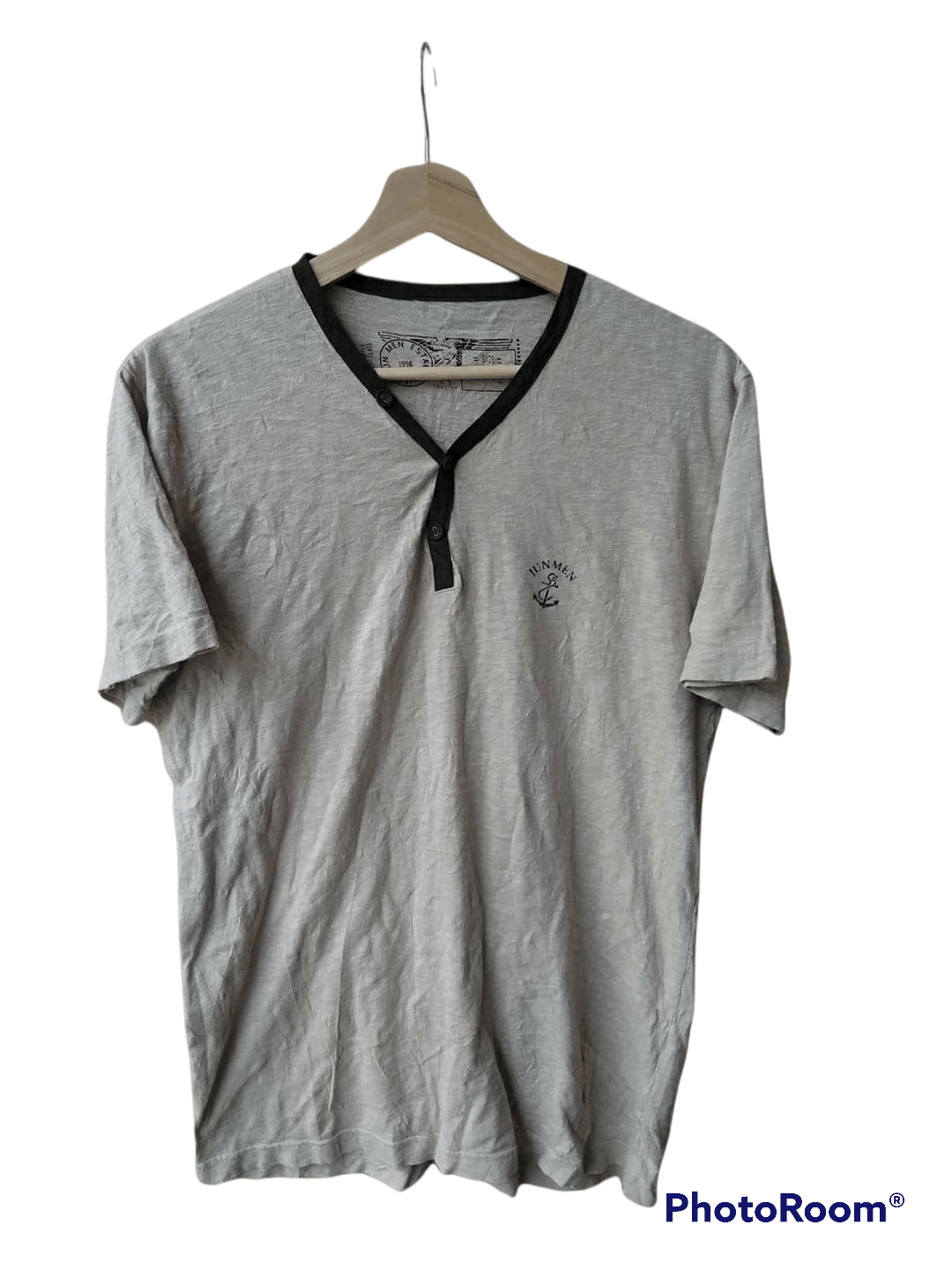 Japanese Brand Jun Men Baseball Tee Size US M / EU 48-50 / 2 - 1 Thumbnail