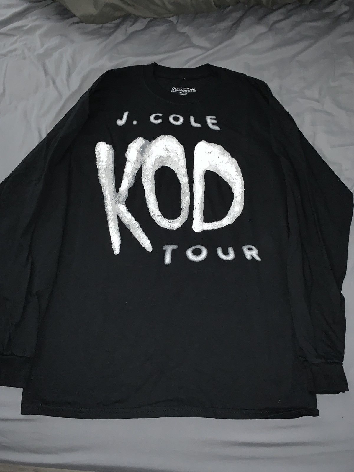 J. Cole K.O.D Kill Our Demons 2018 Dreamville store Tour Long Sleeve Shirt