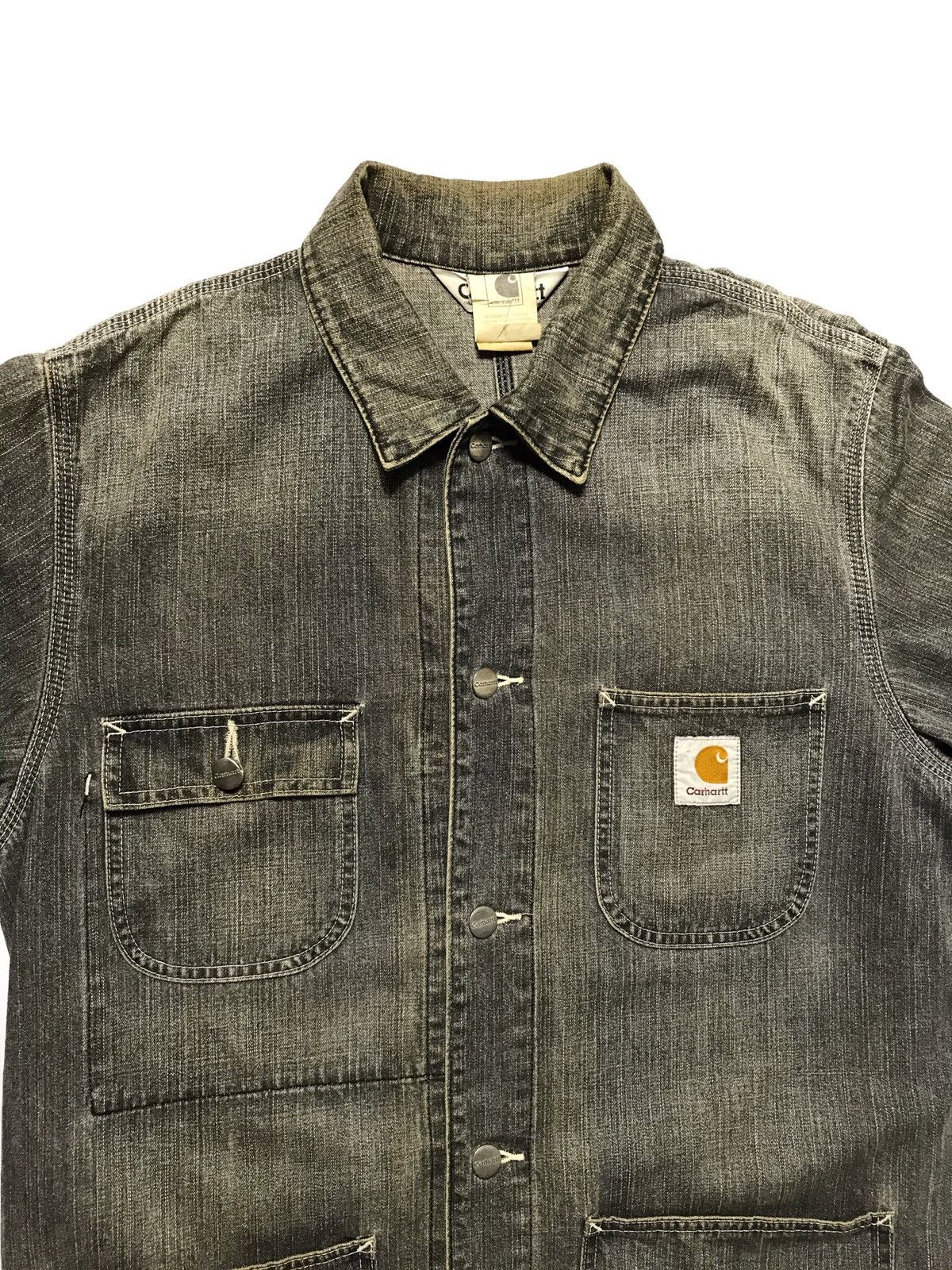 Carhartt × Vintage Carhartt Denim Worker Jacket Size US M / EU 48-50 / 2 - 2 Thumbnail