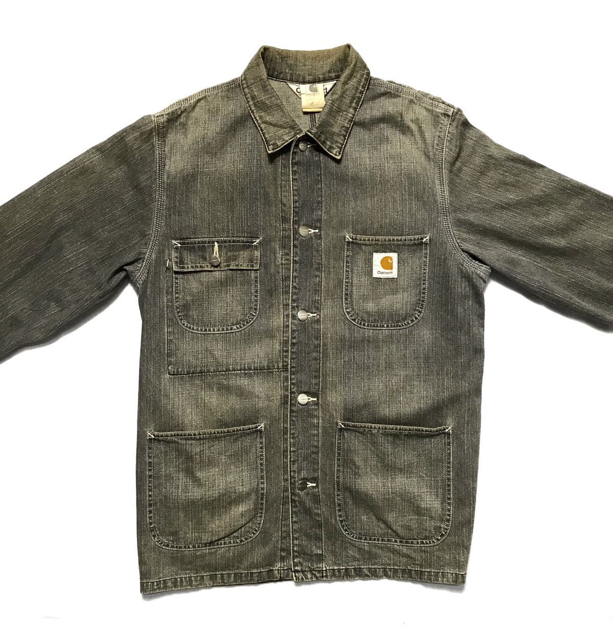 Carhartt × Vintage Carhartt Denim Worker Jacket Size US M / EU 48-50 / 2 - 1 Thumbnail