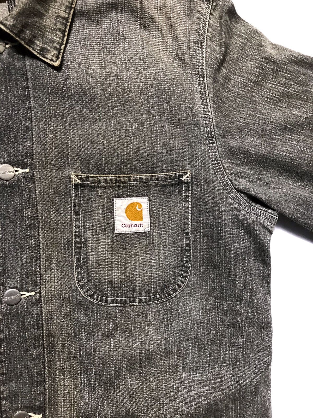Carhartt × Vintage Carhartt Denim Worker Jacket Size US M / EU 48-50 / 2 - 9 Thumbnail