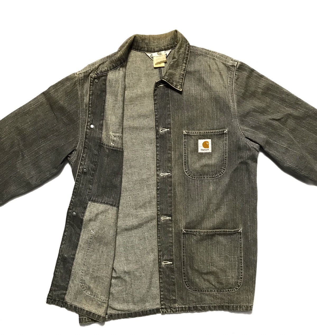 Carhartt × Vintage Carhartt Denim Worker Jacket Size US M / EU 48-50 / 2 - 12 Thumbnail