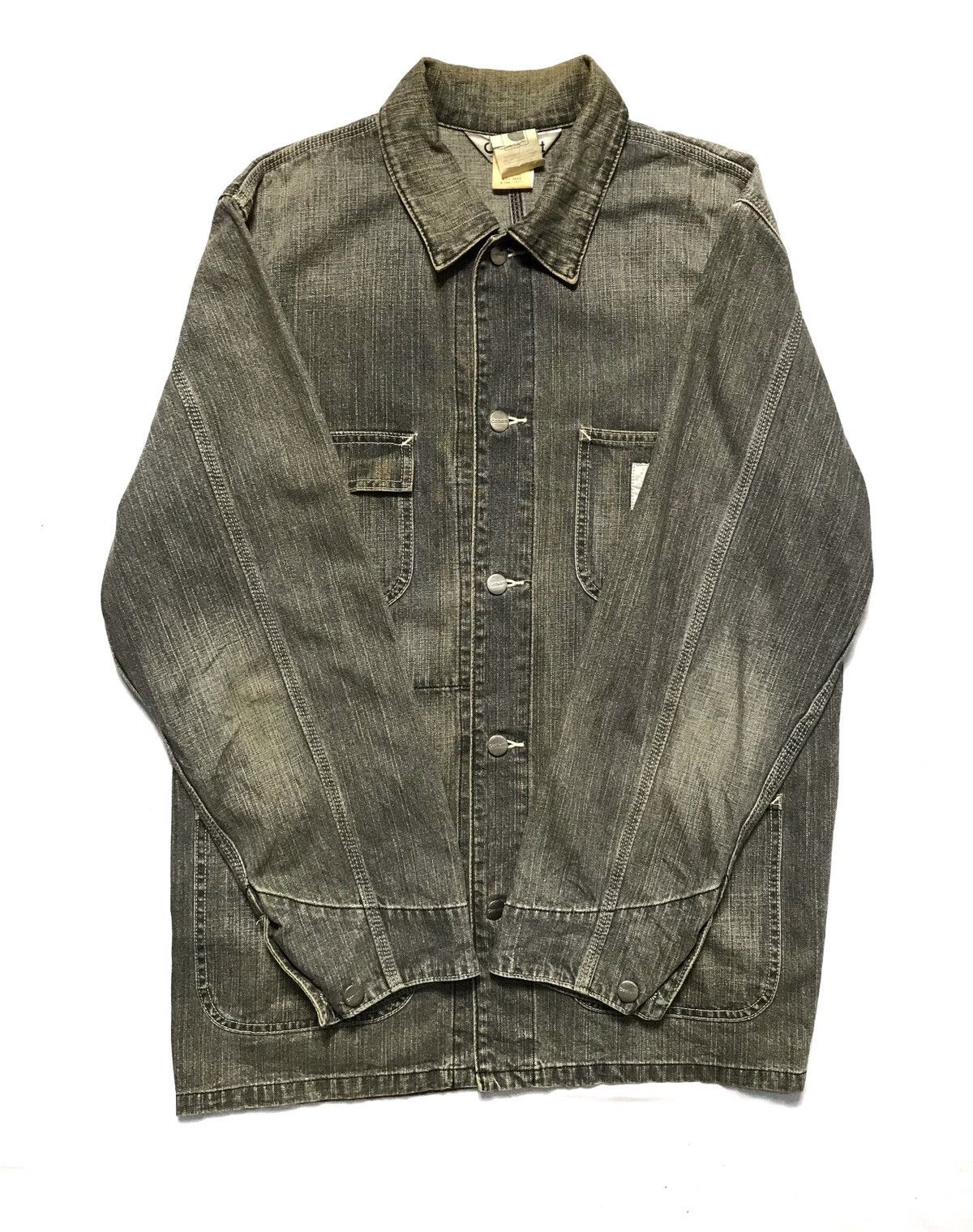 Carhartt × Vintage Carhartt Denim Worker Jacket Size US M / EU 48-50 / 2 - 10 Thumbnail