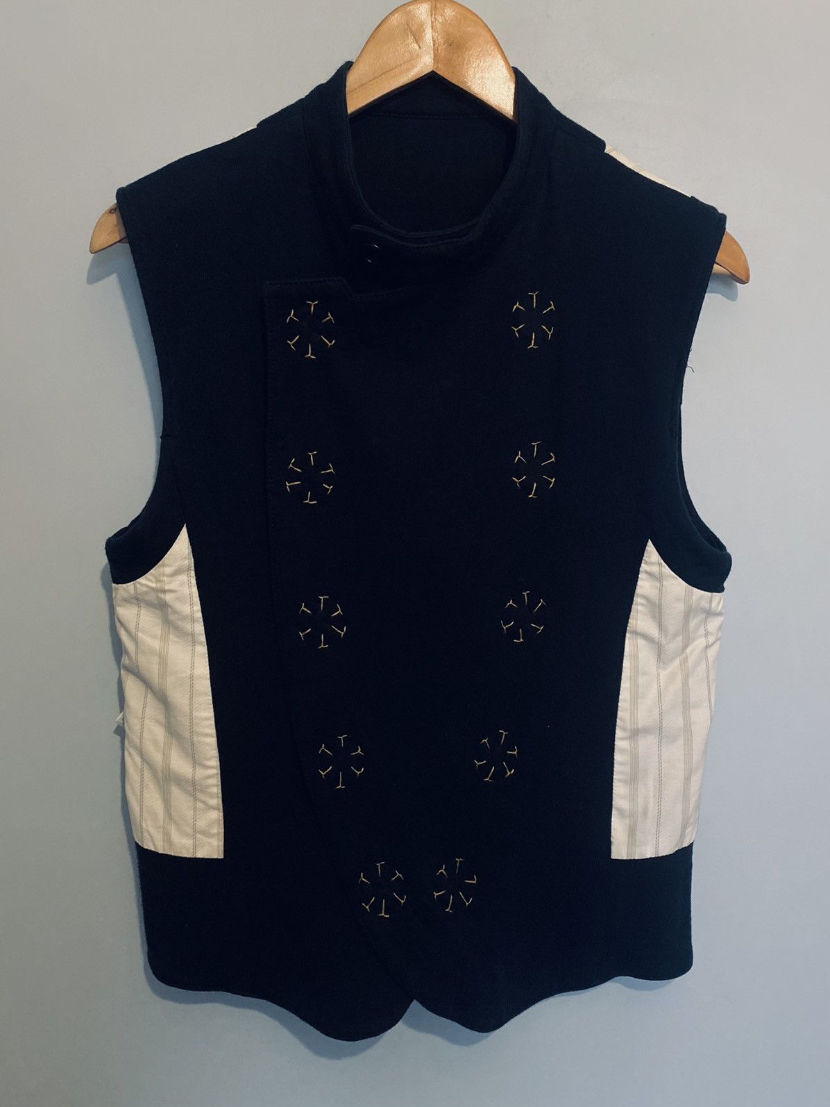 Ann Demeulemeester Navy admiral vest S-M Size 48S - 8 Thumbnail