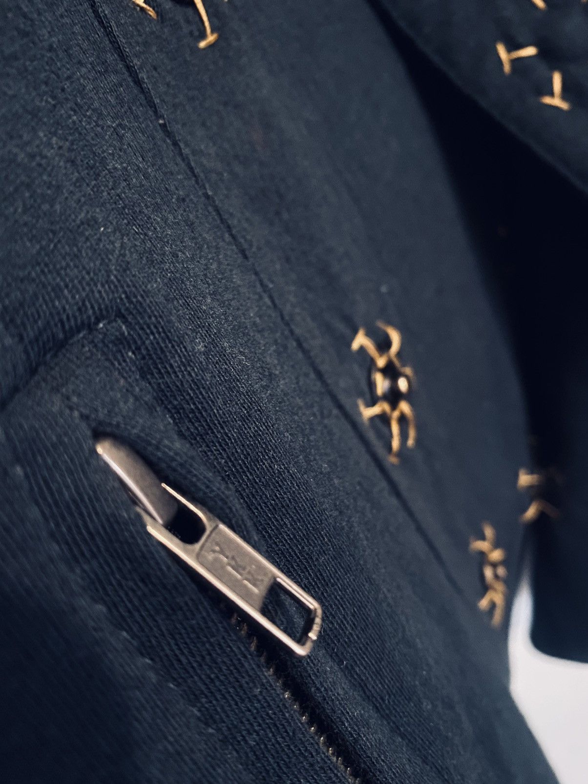 Ann Demeulemeester Navy admiral vest S-M Size 48S - 6 Thumbnail