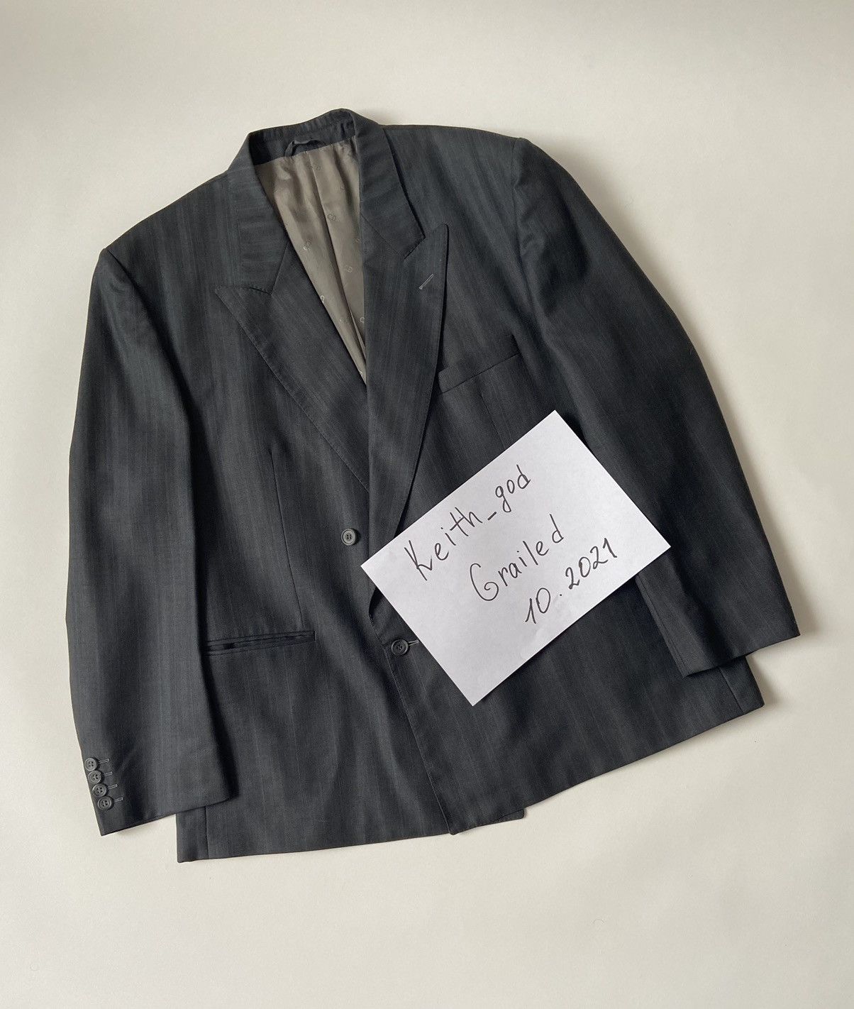 Christian Dior Monsieur Christian Dior Monsieur Vintage Blazer Size 48R - 2 Thumbnail