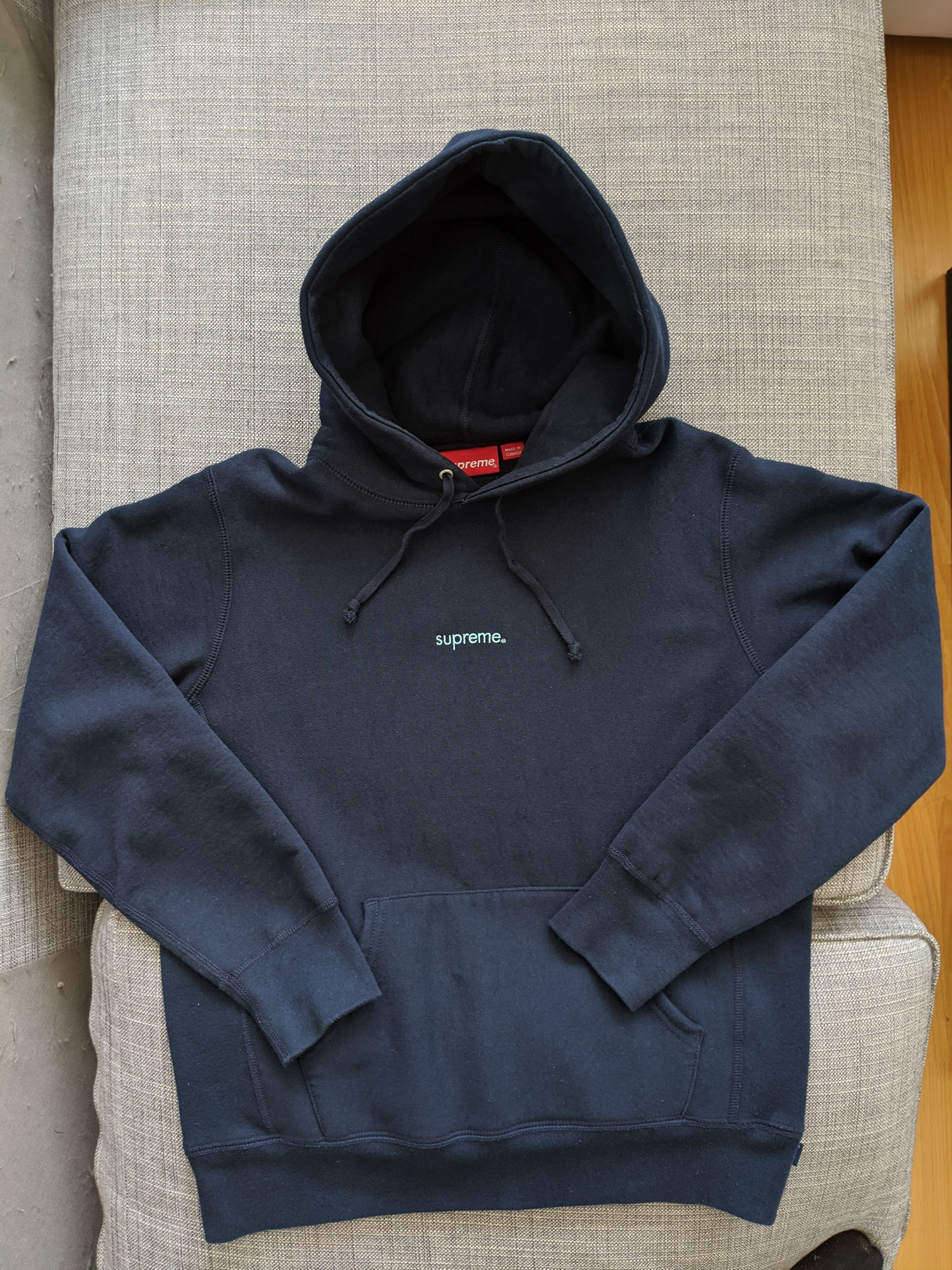 トップス Supreme Kate Moss Hooded Sweatshirt Navy Supreme Supreme Kate Moss Hooded Sweatshirt Navy Blue Large