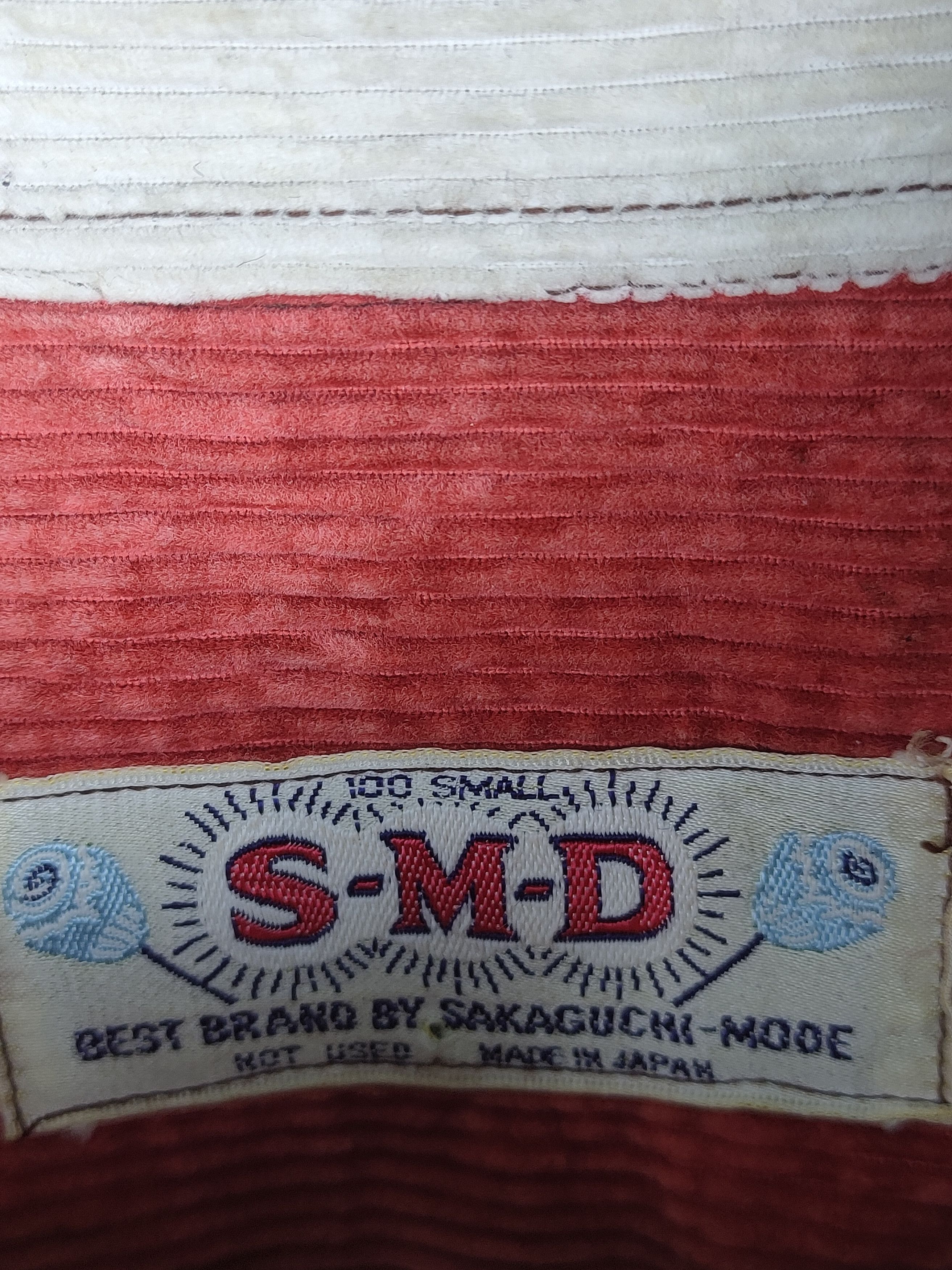 Japanese Brand SMD by Sakaguchi mode Colour Block Curduroy Flannel Size US XL / EU 56 / 4 - 4 Thumbnail