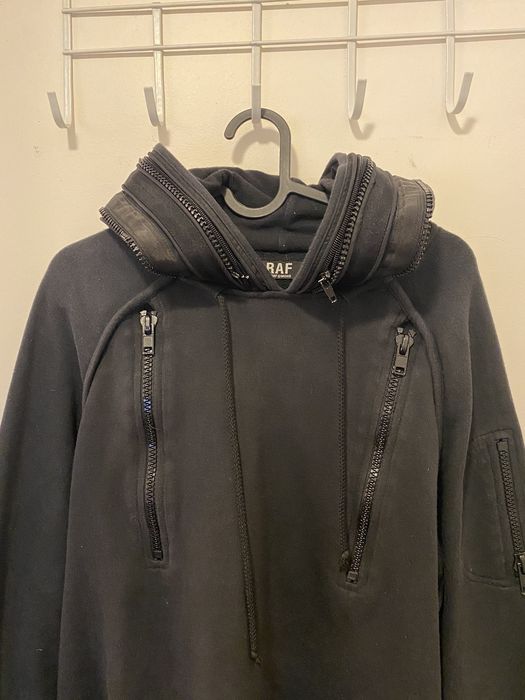 Raf Simons Raf Simons Alien Cargo Zip Hoodie