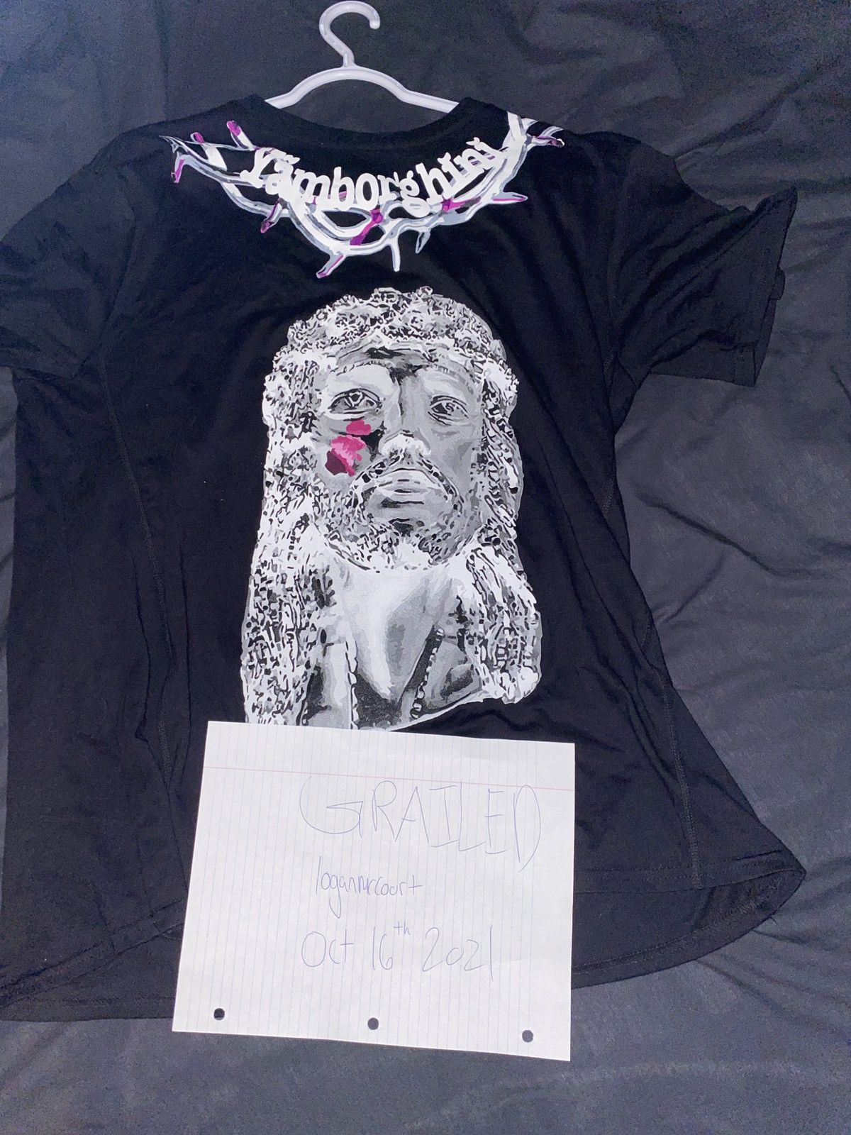 Vlone 2021 Vlone x ASAP Yams Black T Shirt Size US XL / EU 56 / 4 - 6 Thumbnail