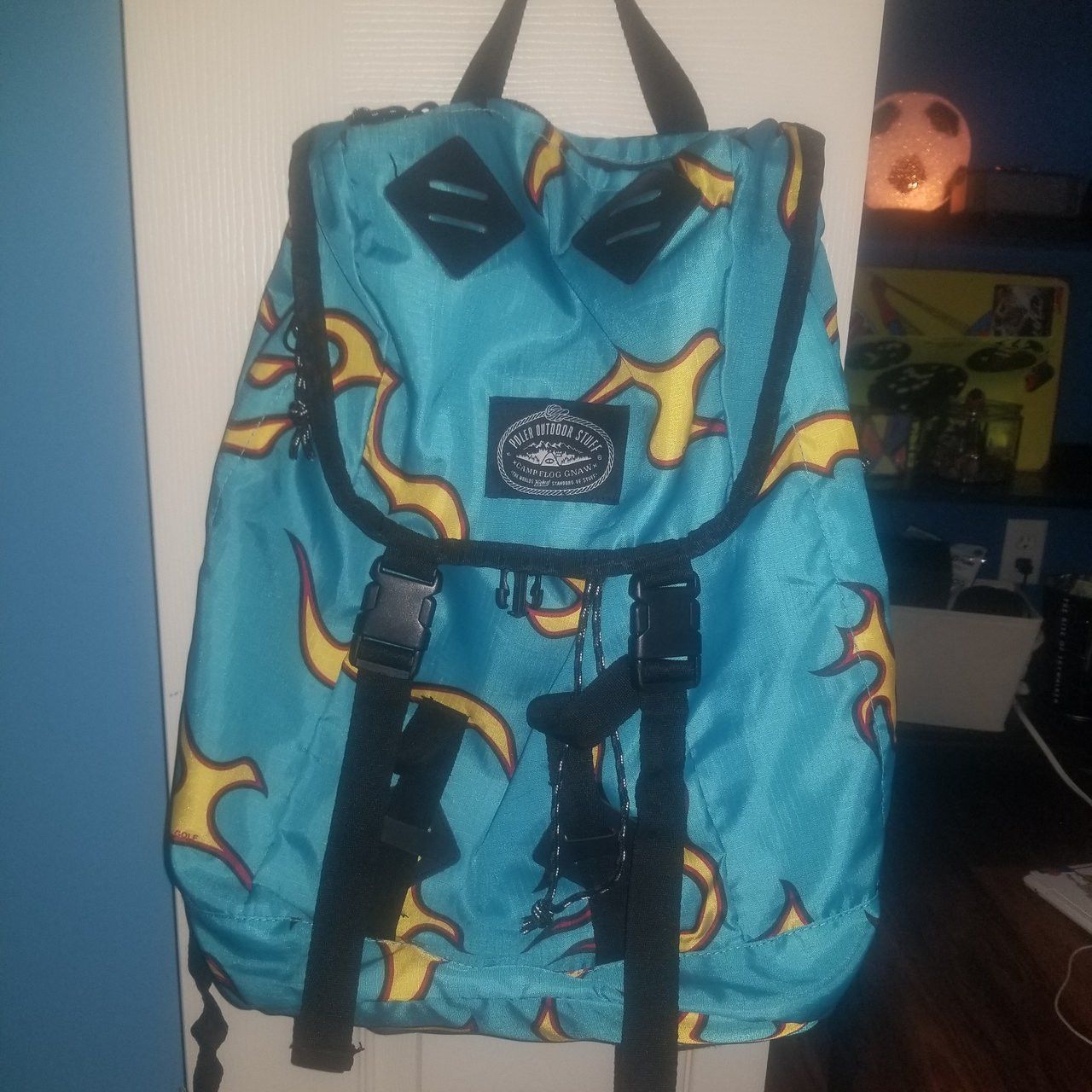 Golf wang cheap flame backpack