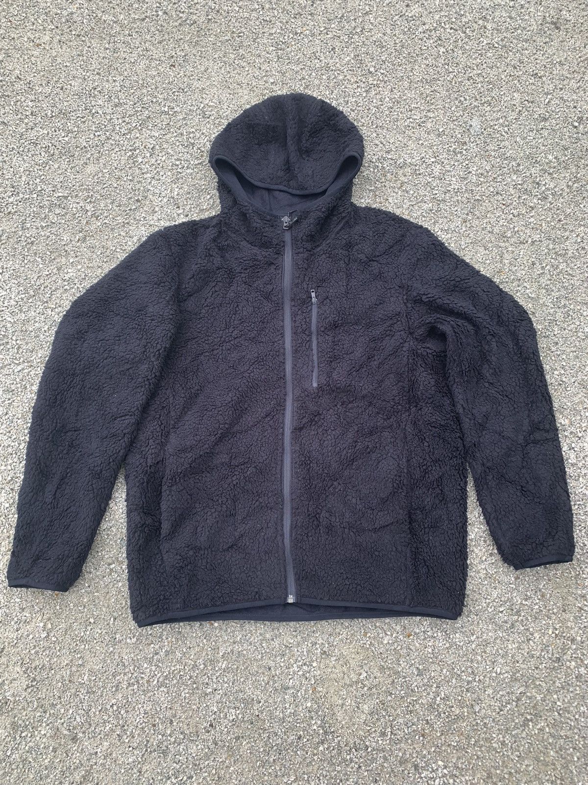 Japanese Brand Uniqlo Hooded Fleece Jacket