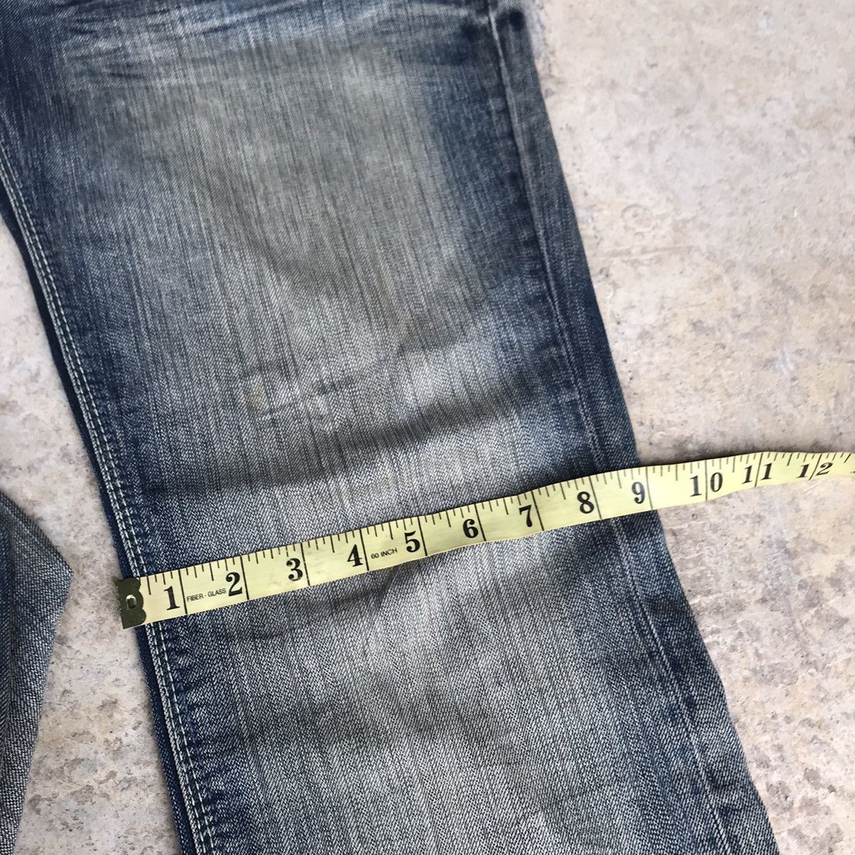 Japanese Brand Nicole Club For Men Denim Flares Bleach Size US 34 / EU 50 - 20 Thumbnail