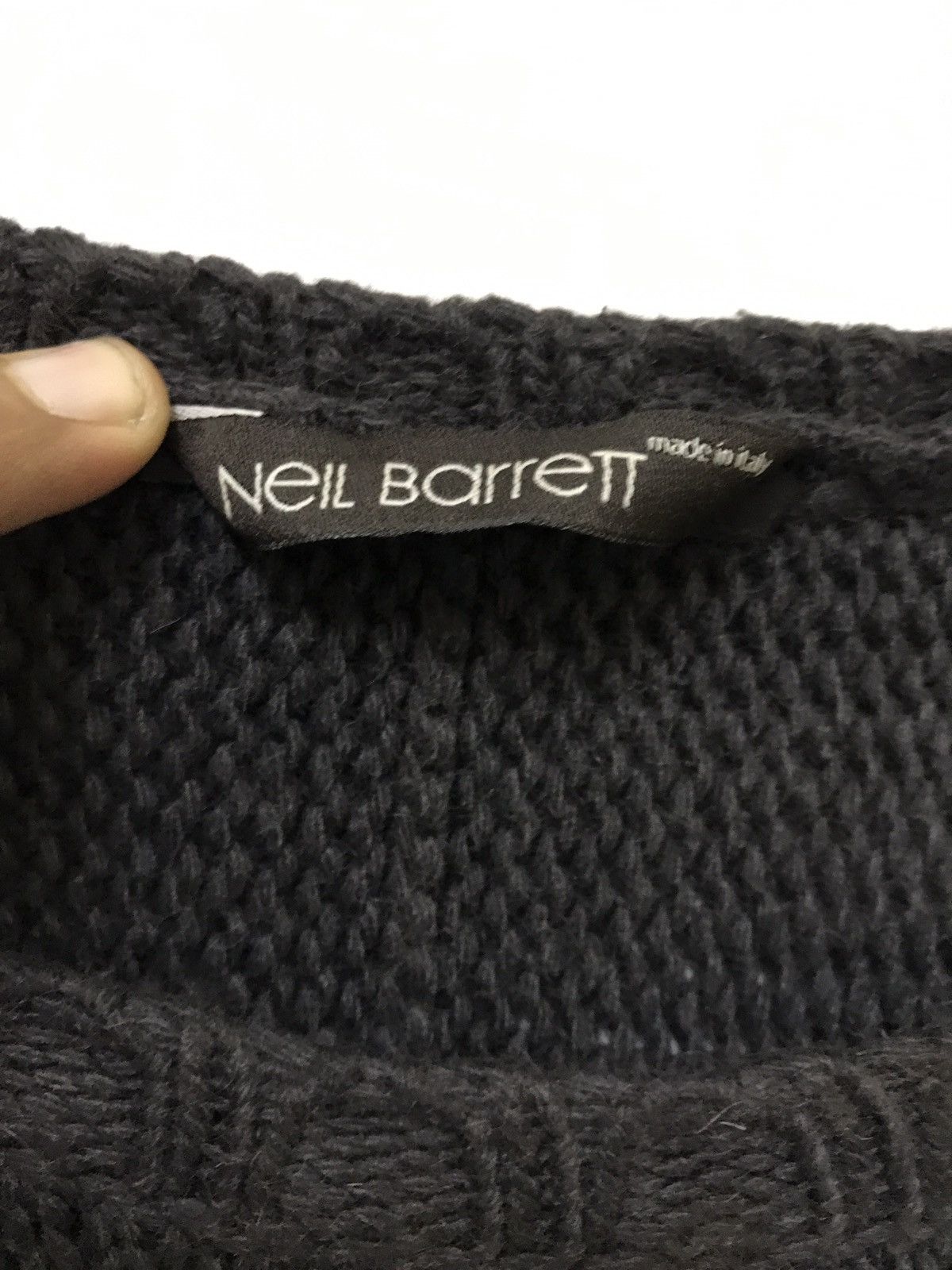 Neil Barrett KNITWEAR BY NEIL BARRET DESIGNERS MADE IN ITALY Size US M / EU 48-50 / 2 - 4 Thumbnail