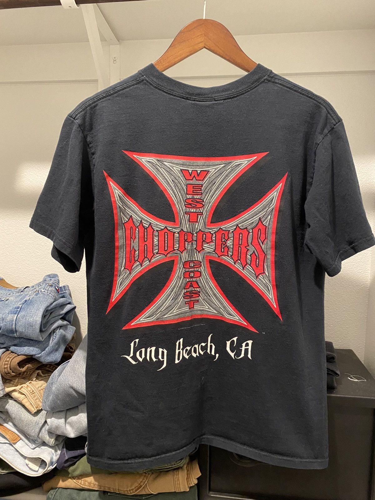 WEST COAST BIKER 90s ヴィンテージ ロングスーブtシャツ Harley Davidson × Vintage Vintage West Coast Choppers Long