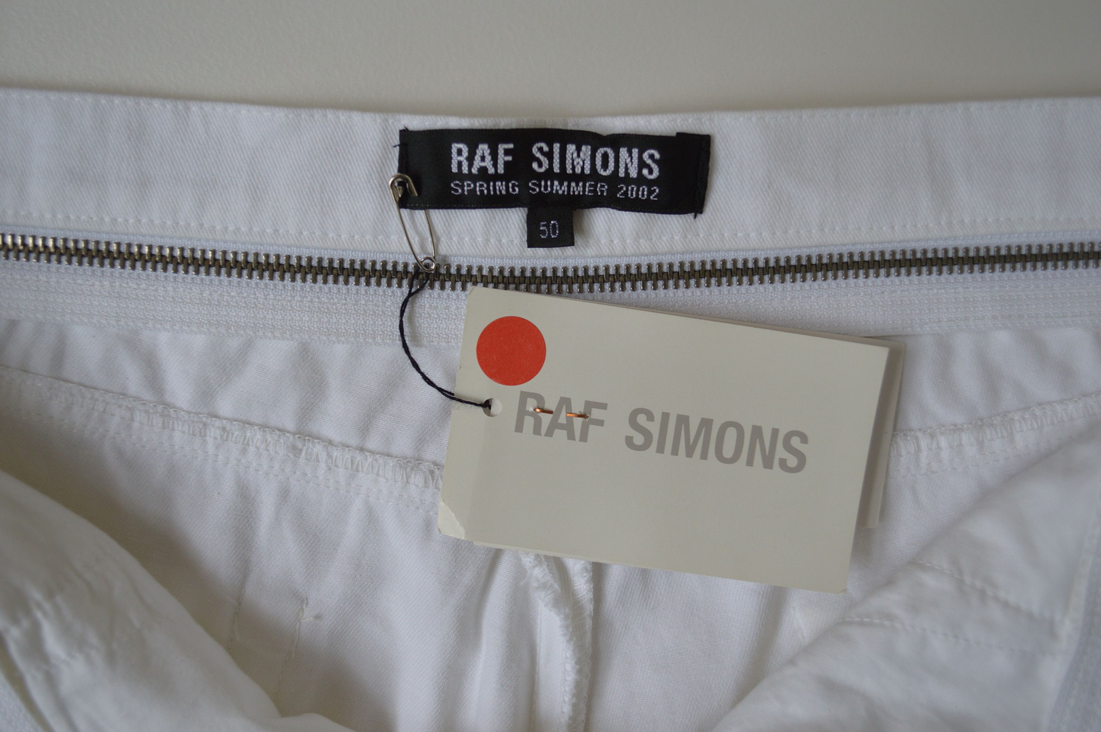 Raf Simons Raf Simons SS02 Kollaps Poplin Zipper Belted Pants Size US 32 / EU 48 - 3 Thumbnail