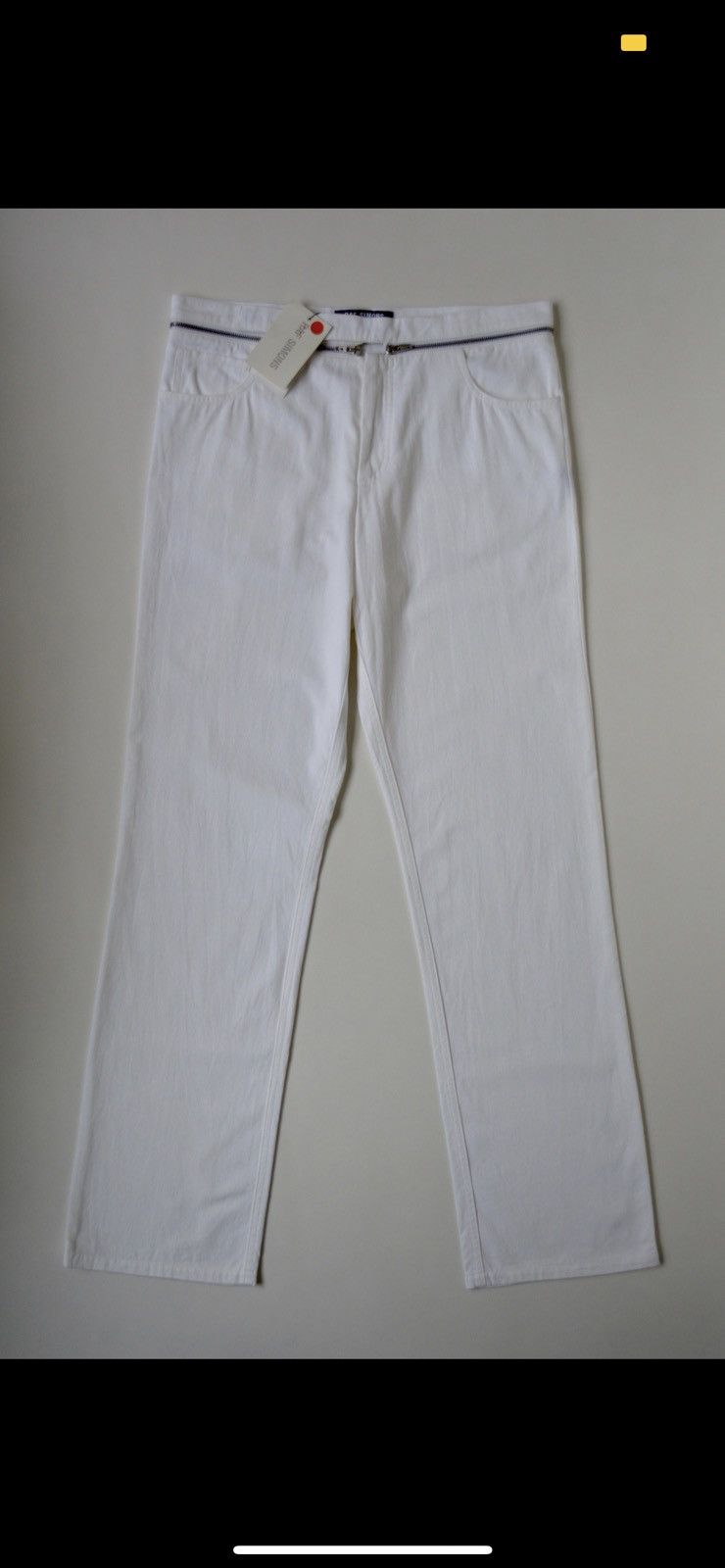 Raf Simons Raf Simons SS02 Kollaps Poplin Zipper Belted Pants Size US 32 / EU 48 - 2 Thumbnail