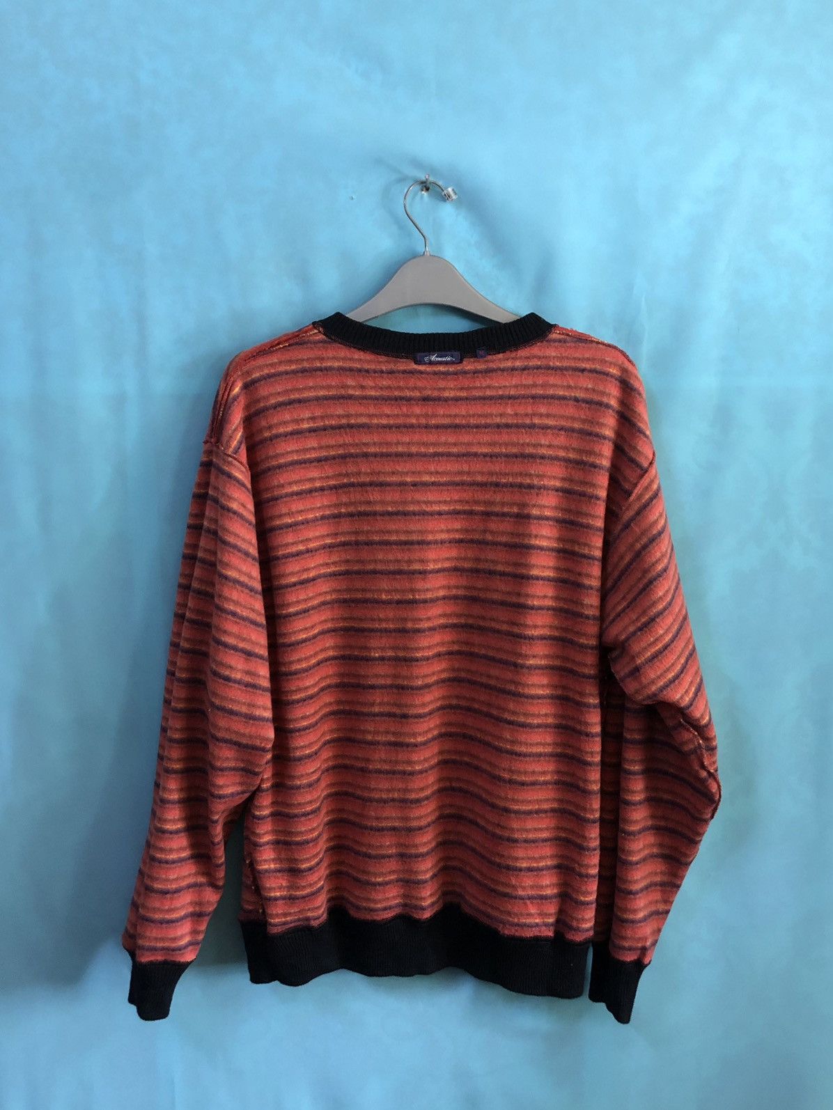 Japanese Brand acoustic striped wool #A1 Size US M / EU 48-50 / 2 - 8 Thumbnail