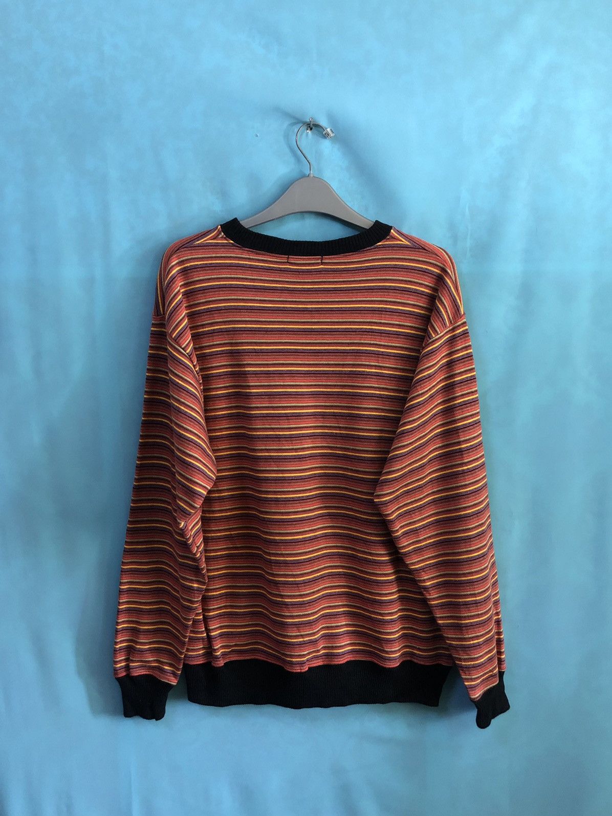 Japanese Brand acoustic striped wool #A1 Size US M / EU 48-50 / 2 - 3 Thumbnail