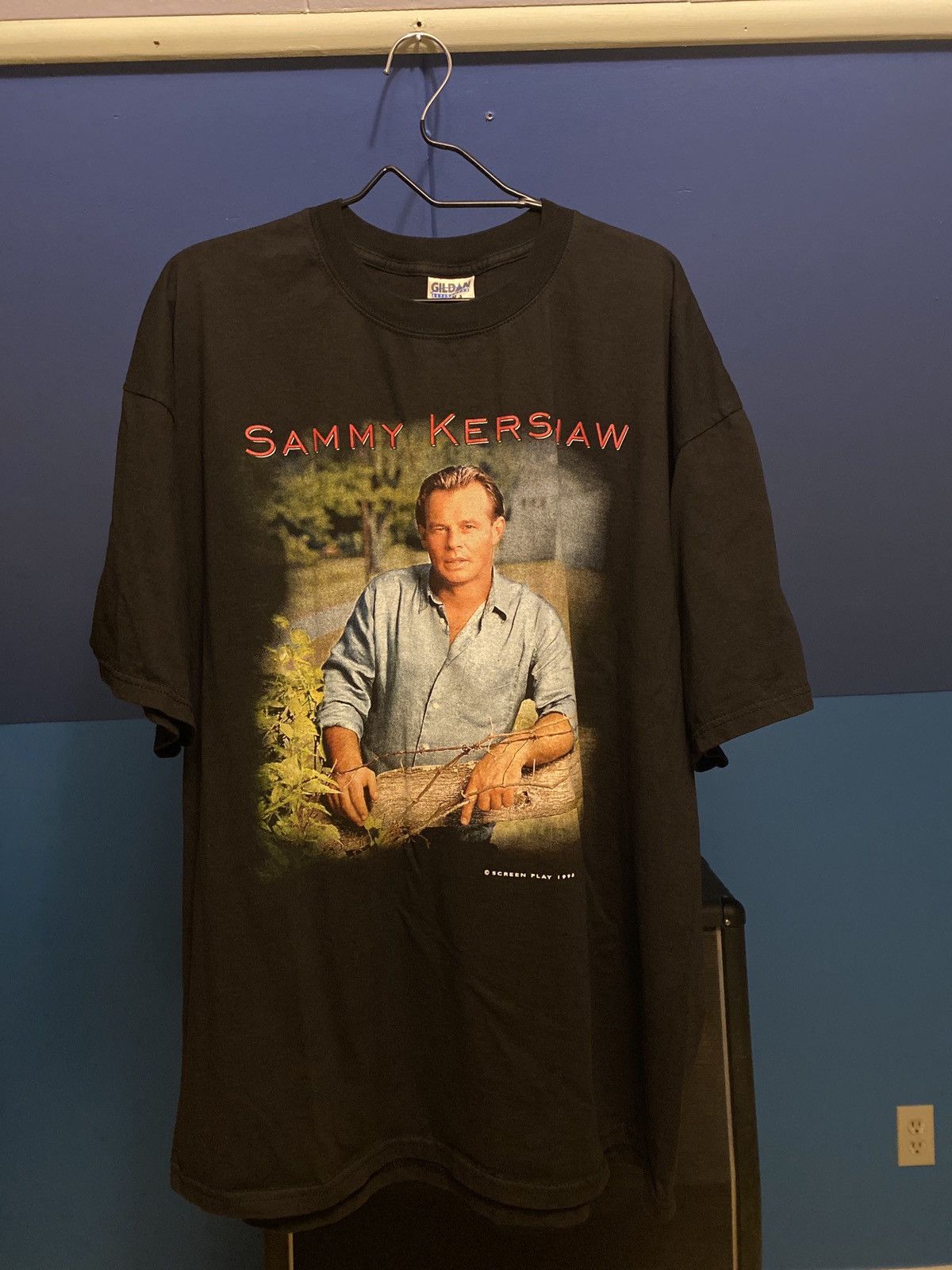 Vintage Vintage Sammy Kershaw ‘Matches’ 1998 Graphic Tee Grailed