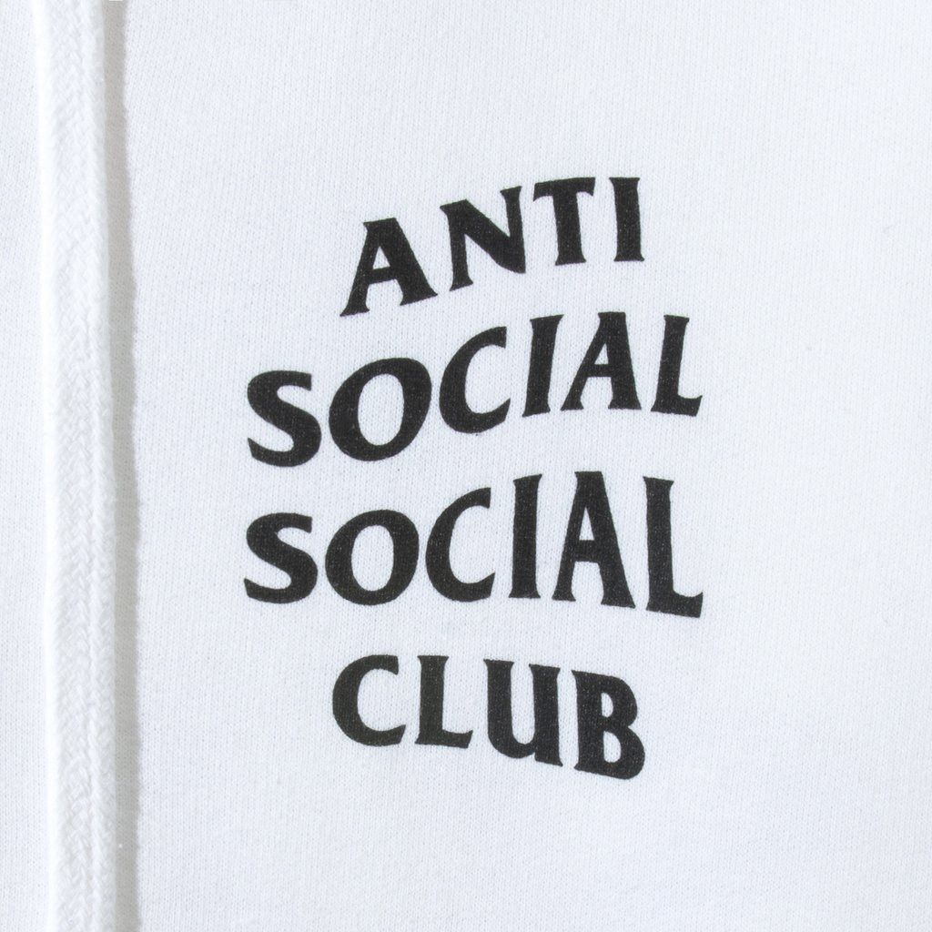 Anti Social Social Club DS ASSC Black Logo Bukake White Hoodie in hand CPFM BAPE Size US M / EU 48-50 / 2 - 5 Thumbnail