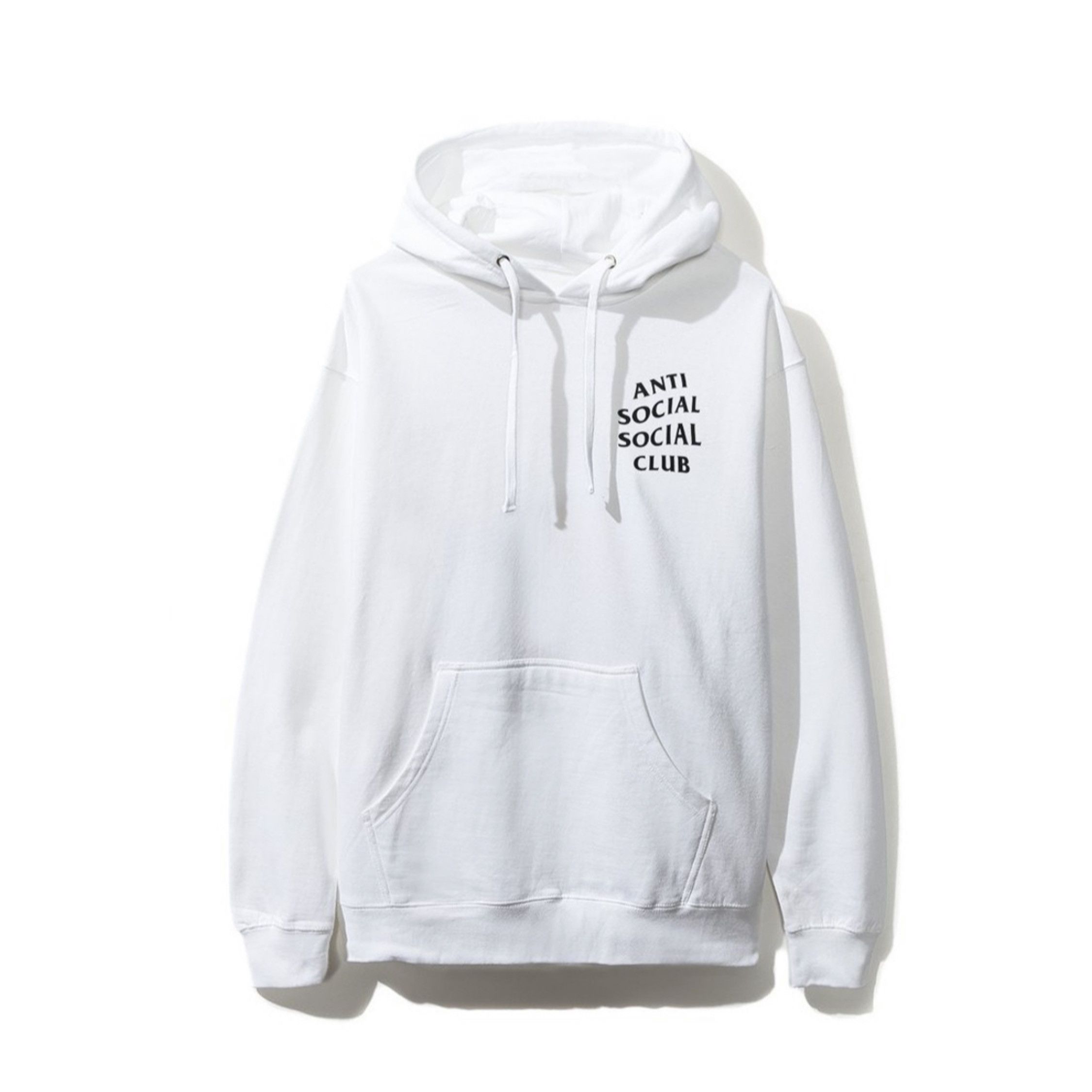 Anti Social Social Club DS ASSC Black Logo Bukake White Hoodie in hand CPFM BAPE Size US M / EU 48-50 / 2 - 6 Thumbnail