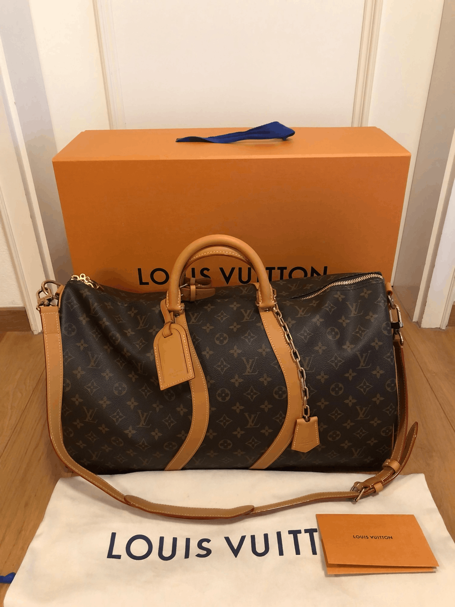 Louis Vuitton Keepall Bandouliere Wavy 50 Epi Colorblock in