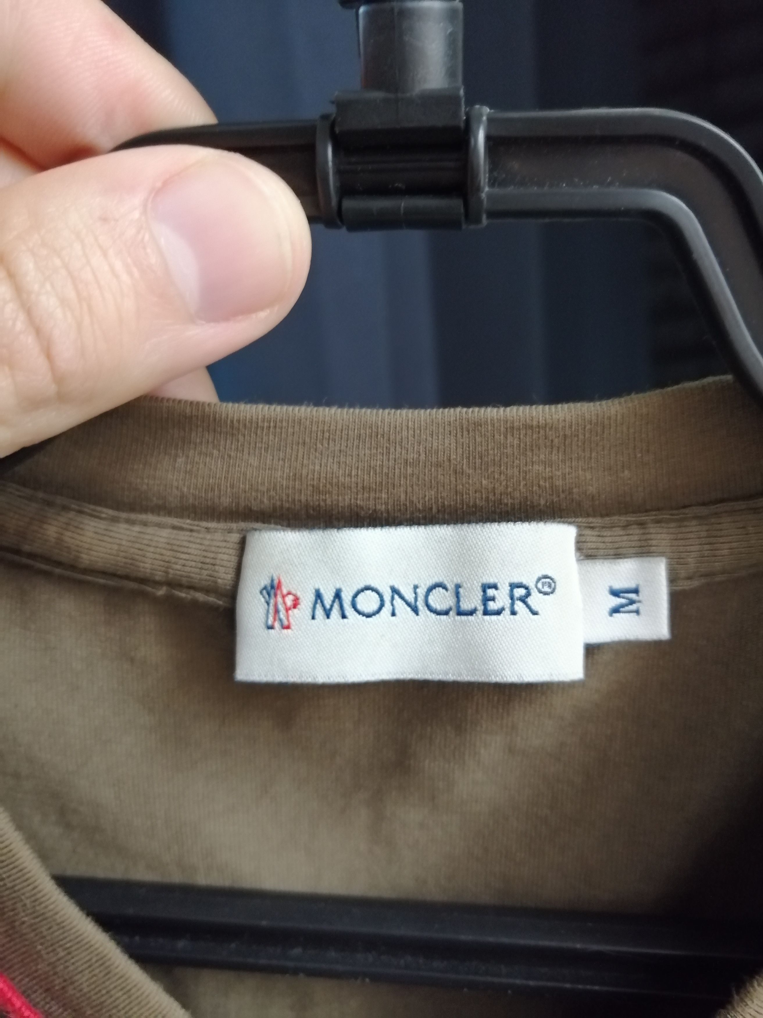 Japanese Brand × Moncler × Vintage Vintage Moncler Maglia Scollo Tshirt Size US S / EU 44-46 / 1 - 2 Thumbnail
