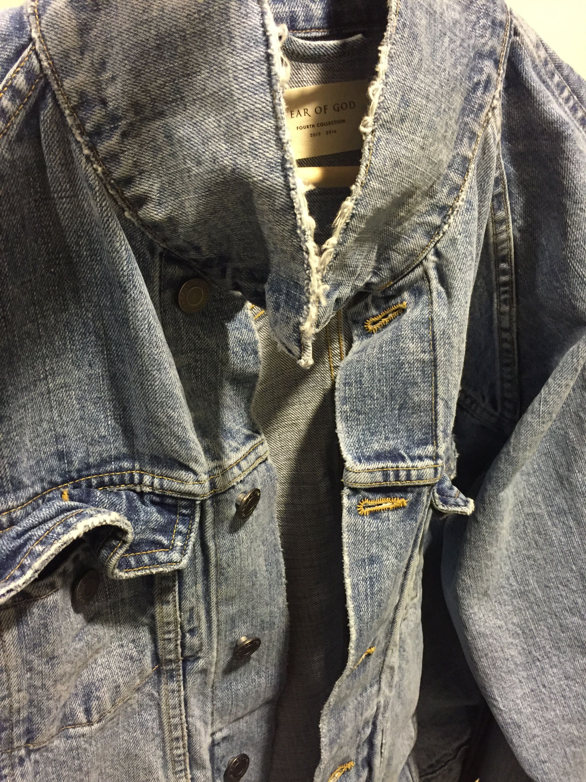 Fear of God FOURTH COLLECTION DENIM JACKET | Grailed