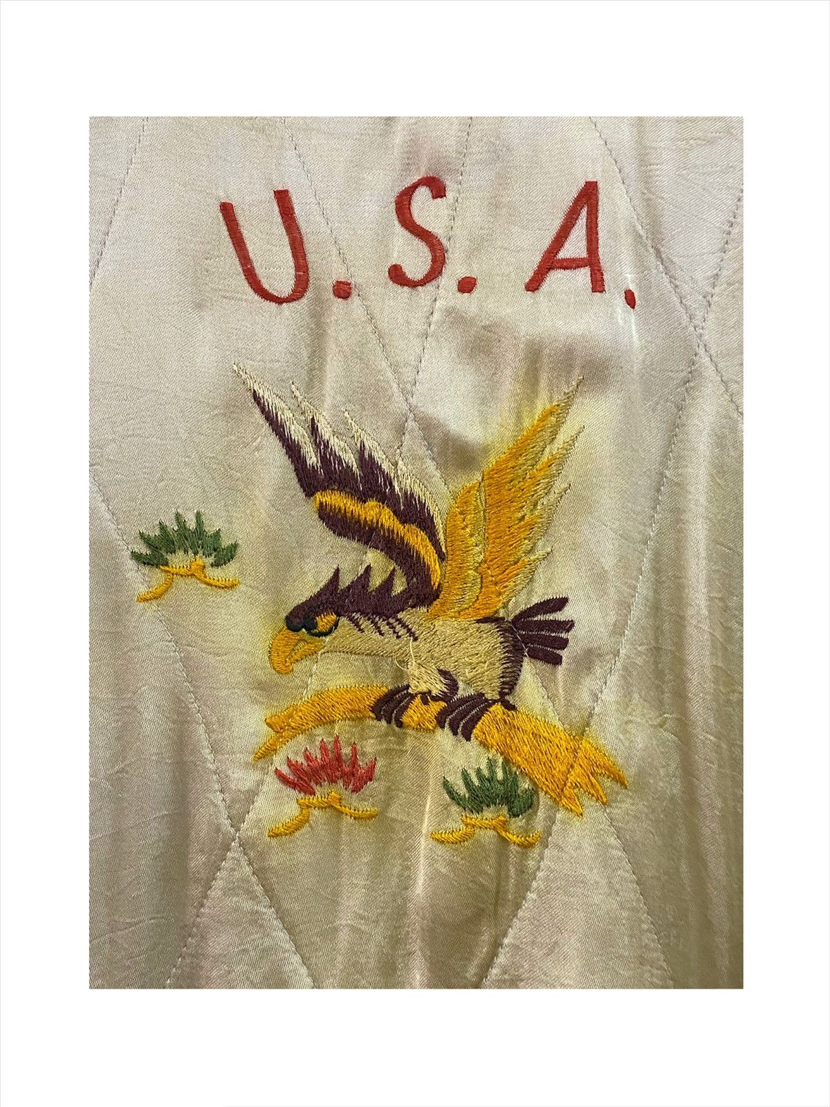 Japanese Brand × Vintage Vintage Sukajan Eagle X Tiger Reversible Souvenir Jacket Size US M / EU 48-50 / 2 - 12 Thumbnail