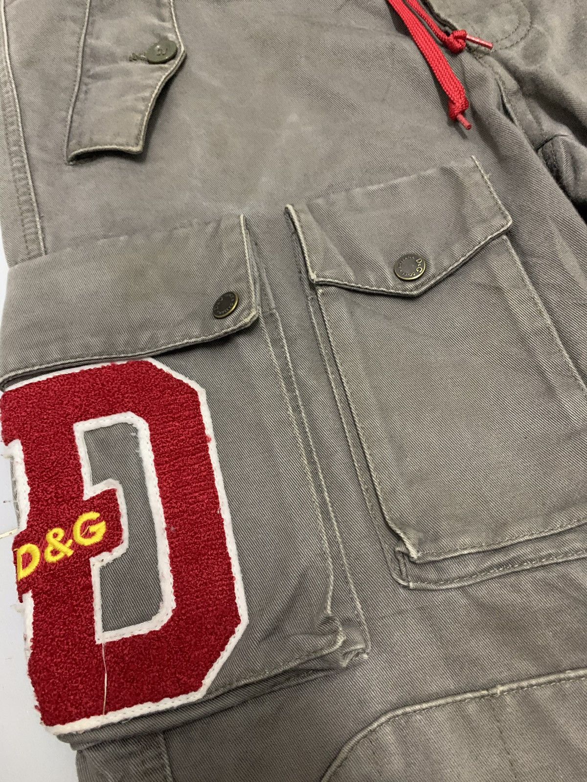 Dolce & Gabbana Dolce & Gabbana Italy Multipocket Patch Pants Embroider Logo Size US 34 / EU 50 - 5 Thumbnail