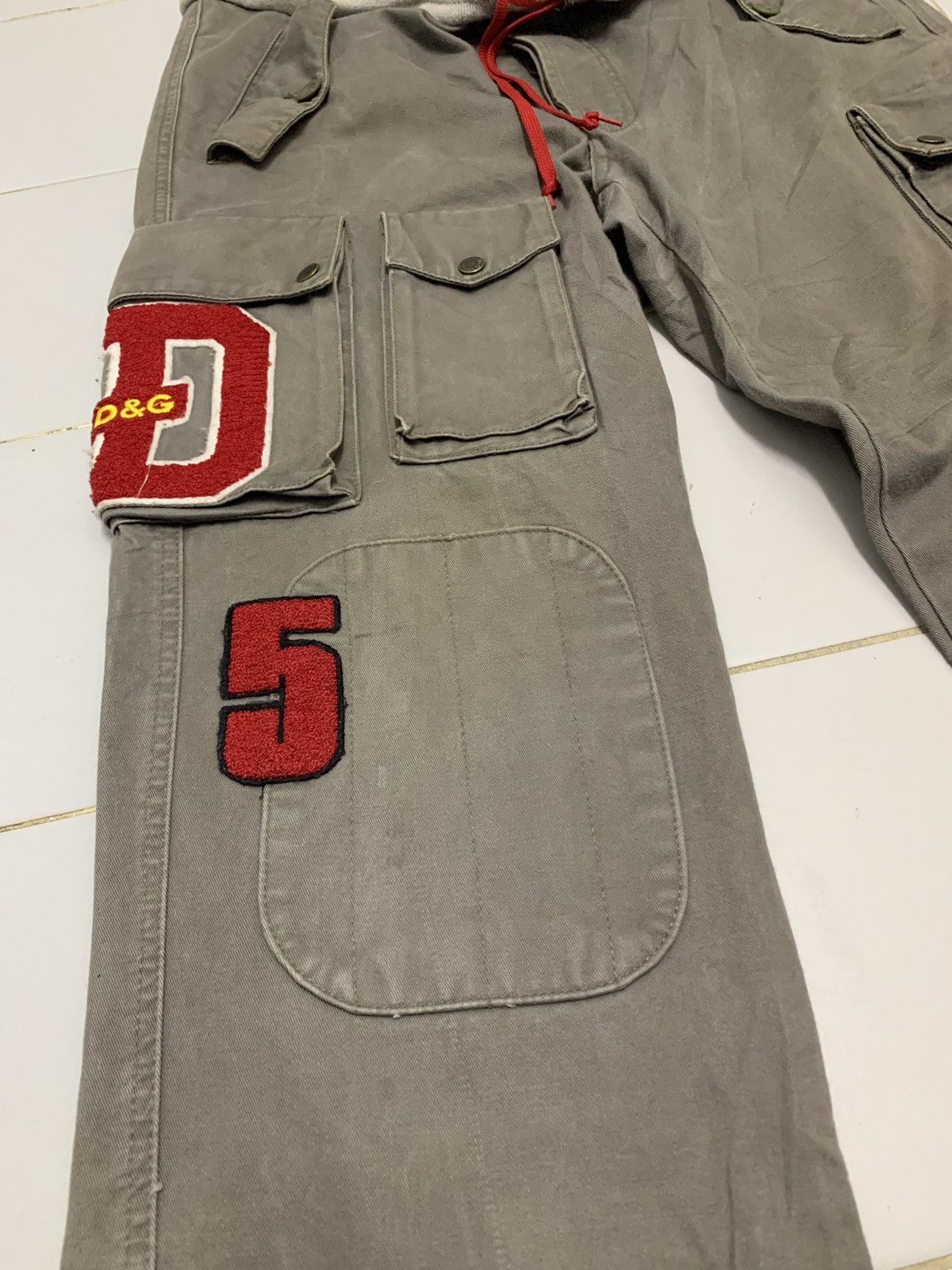 Dolce & Gabbana Dolce & Gabbana Italy Multipocket Patch Pants Embroider Logo Size US 34 / EU 50 - 9 Thumbnail