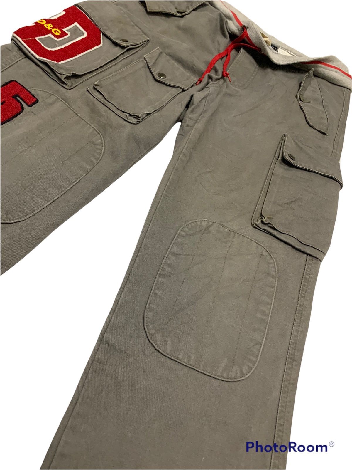 Dolce & Gabbana Dolce & Gabbana Italy Multipocket Patch Pants Embroider Logo Size US 34 / EU 50 - 6 Thumbnail