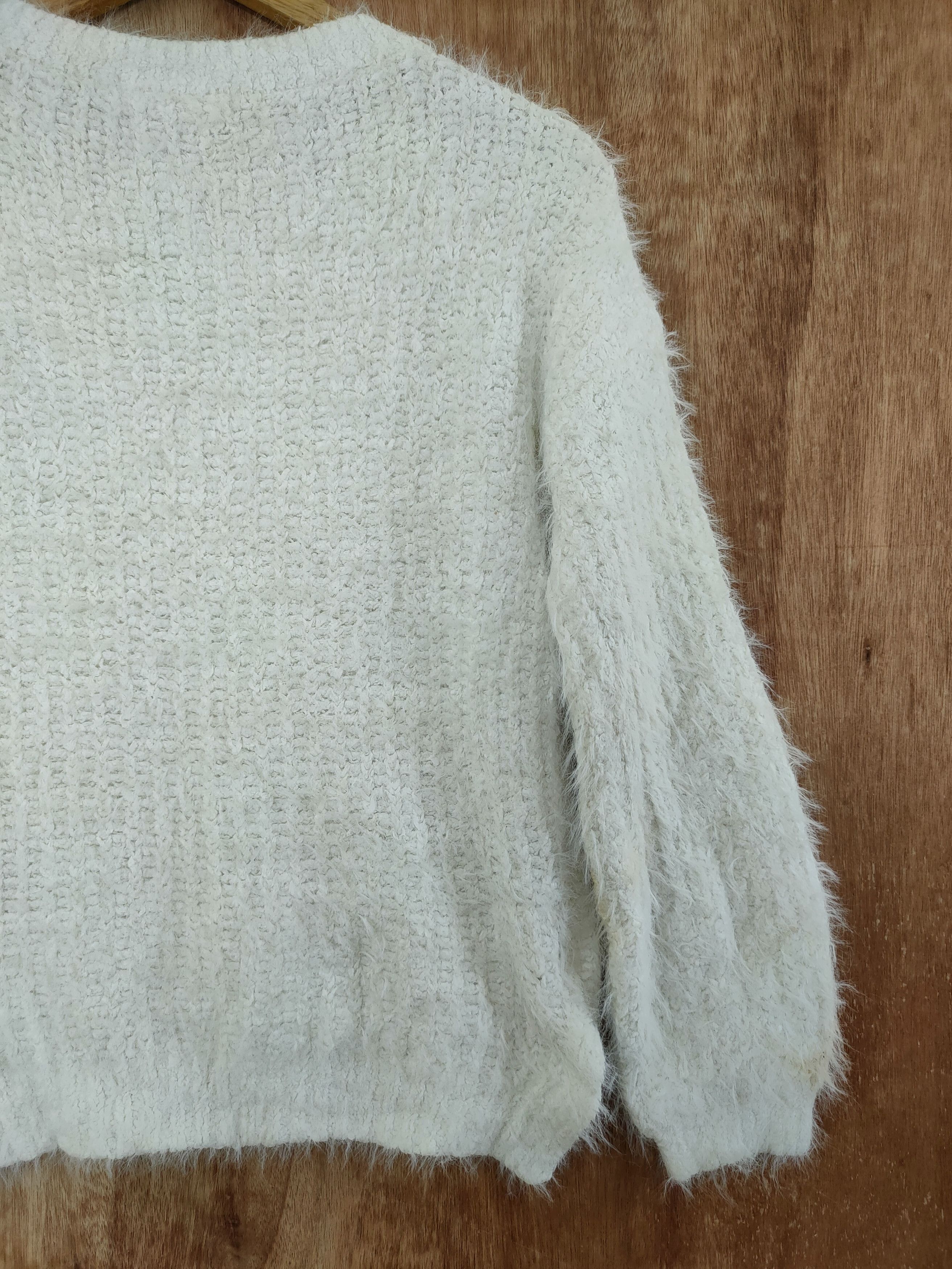 Homespun Knitwear DLL Ozoc mohair soft fur shaggy knitwear japan #46-550 Size XS / US 0-2 / IT 36-38 - 11 Thumbnail