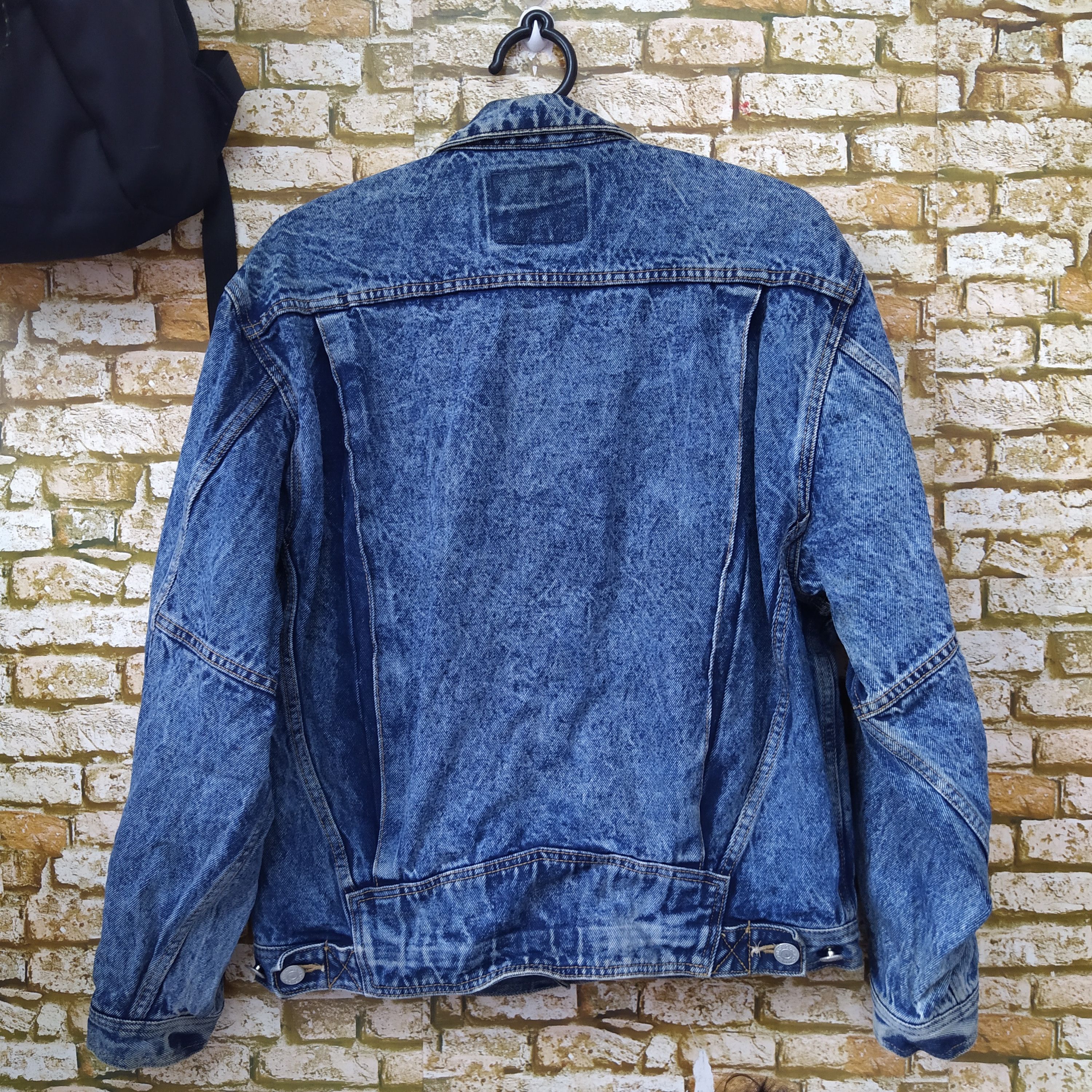 Edwin VTG EDWIN ROOT JAPAN DENIM JACKET OVERSIZED (D192) Size US L / EU 52-54 / 3 - 5 Thumbnail