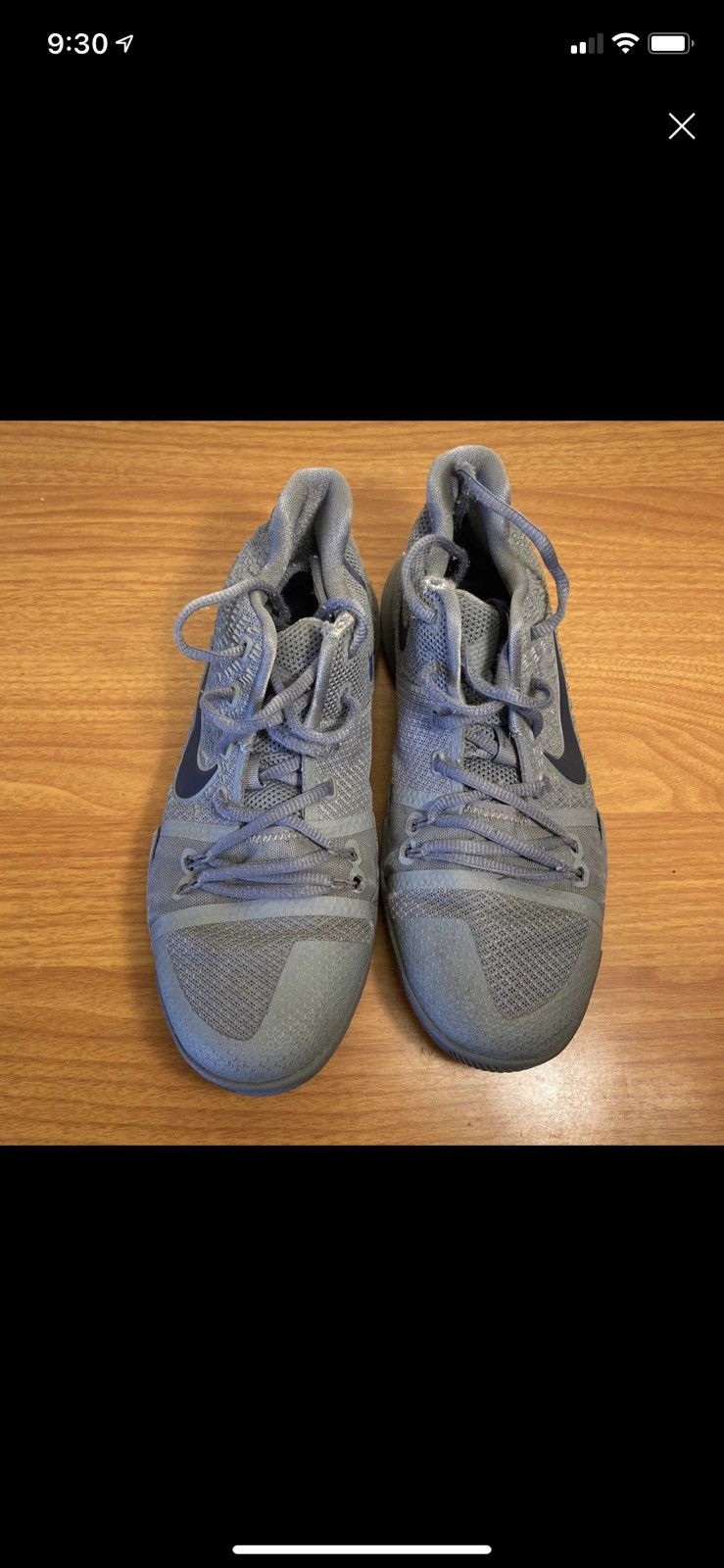 Nike Kyrie 3 Cool Grey Size US 6.5 / EU 39-40 - 5 Thumbnail