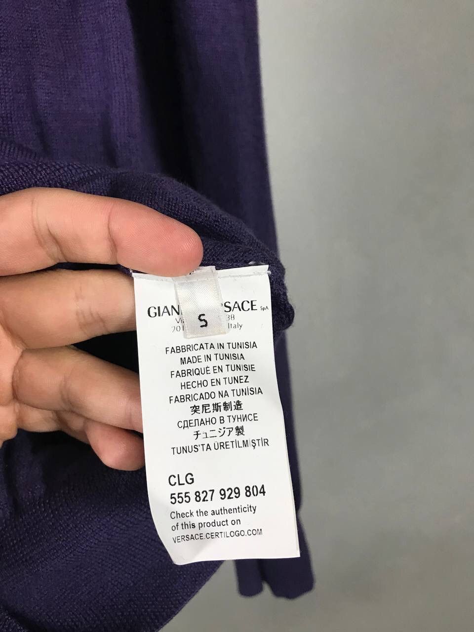 Versace Versace Medusa Luxury Sweater Size US S / EU 44-46 / 1 - 5 Thumbnail