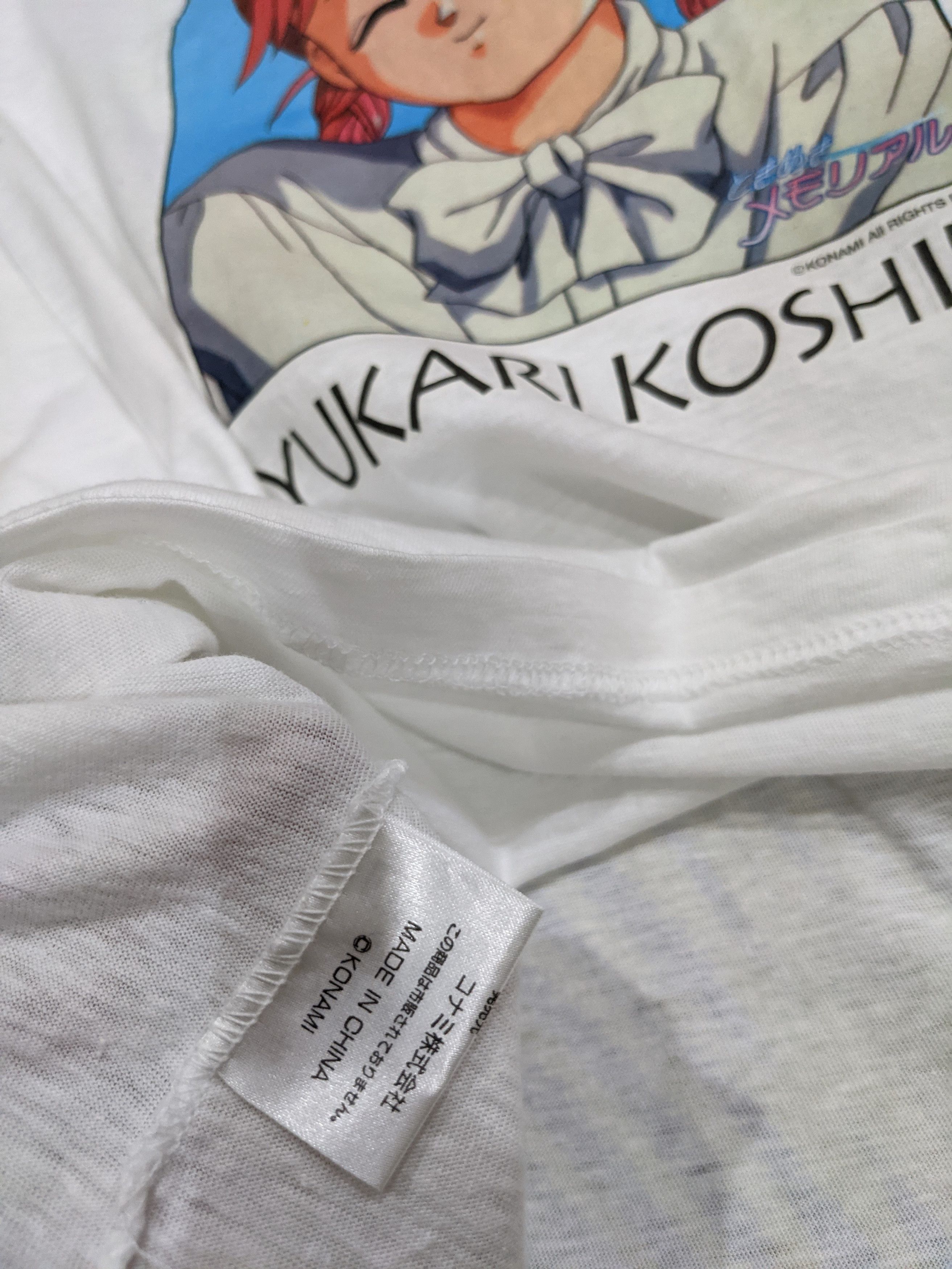 Anime Konami X Tokimeki Memorial Vintage 1999 Size US L / EU 52-54 / 3 - 5 Thumbnail