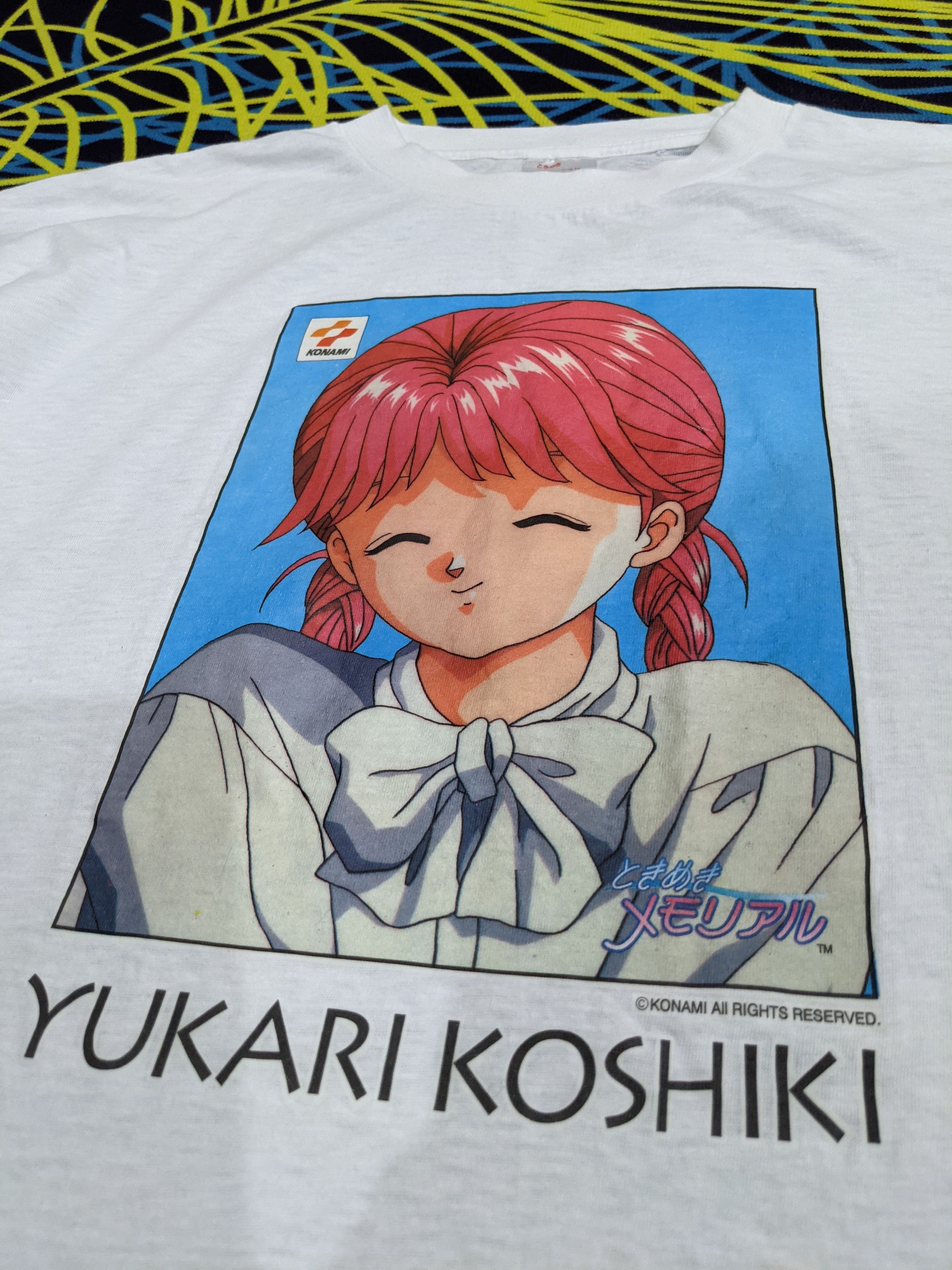 Anime Konami X Tokimeki Memorial Vintage 1999 Size US L / EU 52-54 / 3 - 2 Thumbnail