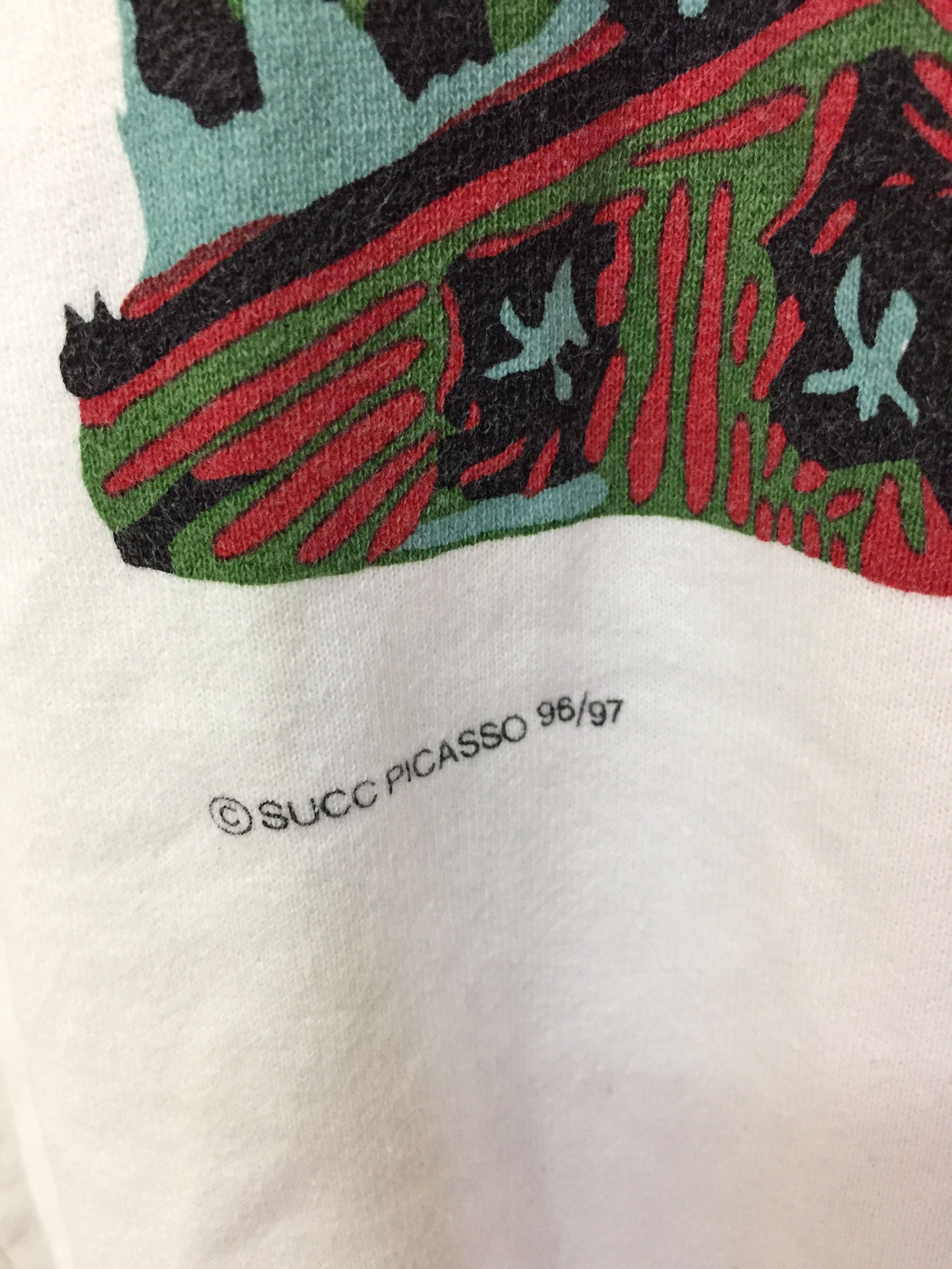 Vintage 1996 pablo PICASSO Sweatshirt Size US M / EU 48-50 / 2 - 8 Thumbnail