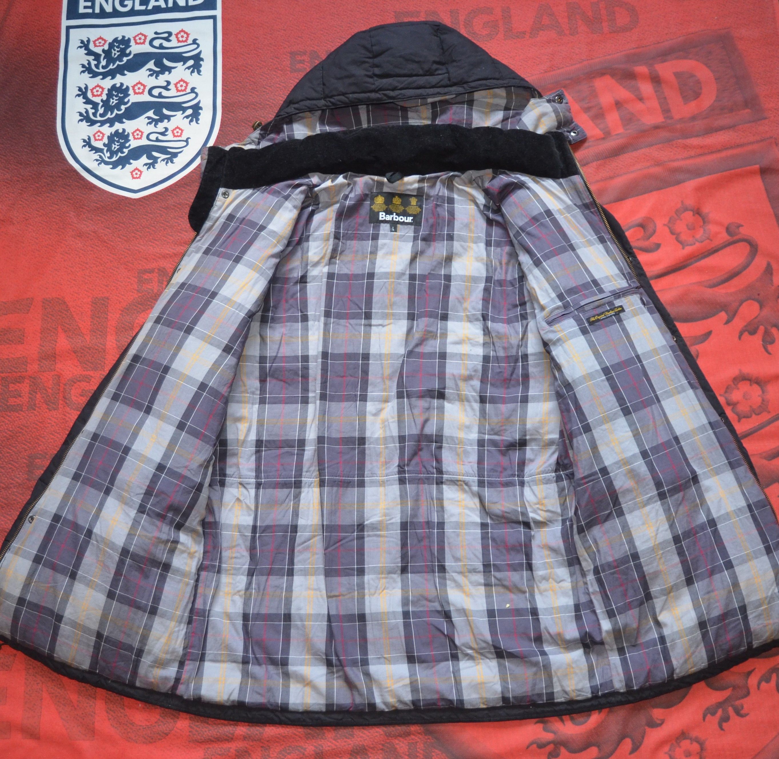 Barbour × Wax London Barbour Hemmingford Wax Mens Jacket With A Hood Size L Navy Size US L / EU 52-54 / 3 - 21 Thumbnail