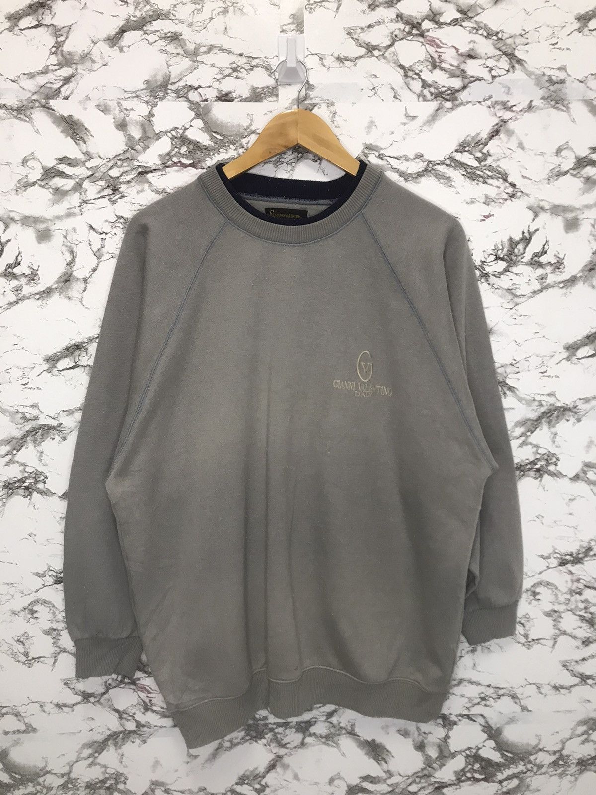 Gianni Valentino Gianni Valentino Small Logo Sweatshirt Size US L / EU 52-54 / 3 - 3 Thumbnail