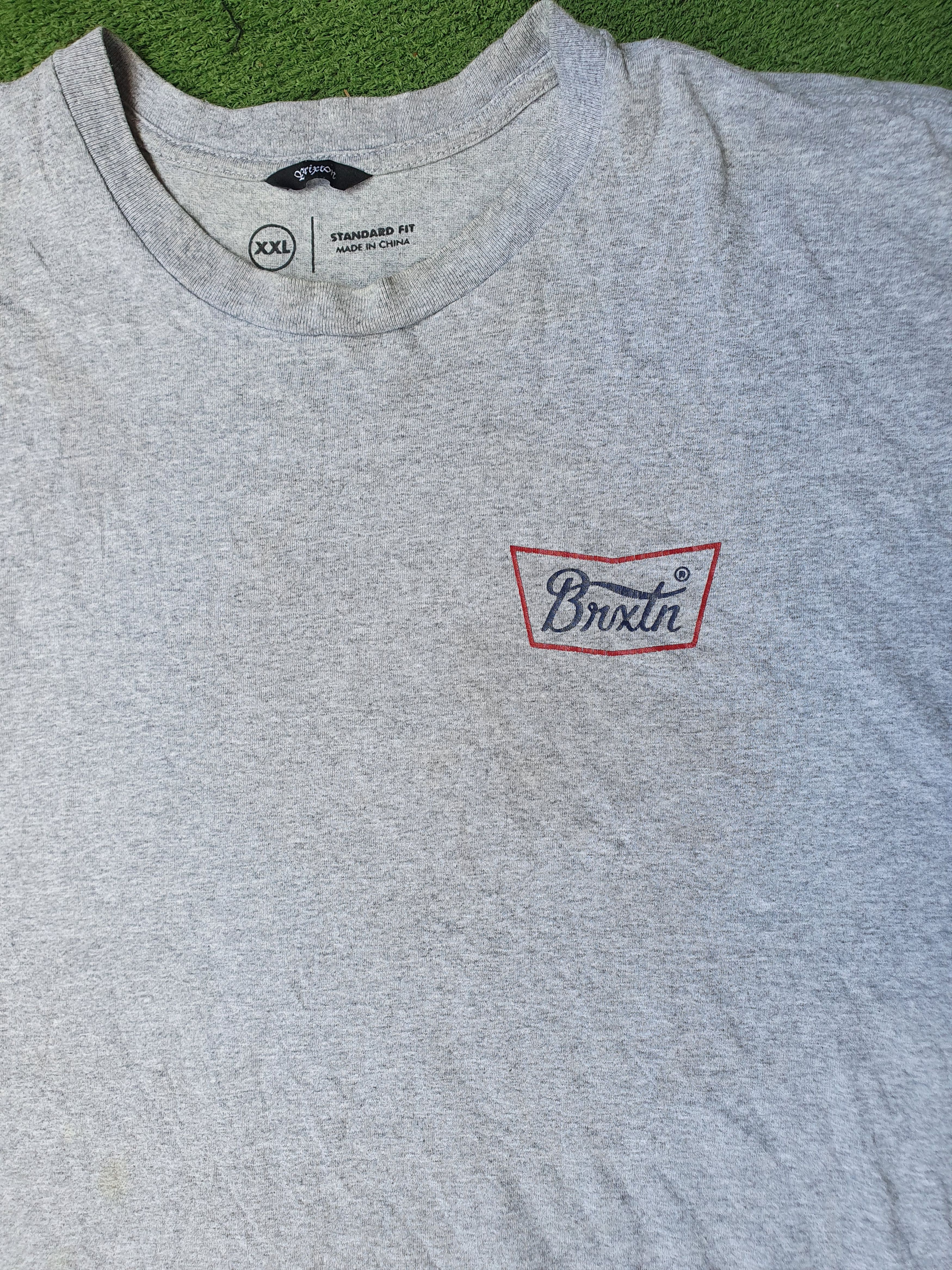 Brixton Brixton Mfg Company streetwear SWAG tee,sz XXL Size US XXL / EU 58 / 5 - 5 Thumbnail